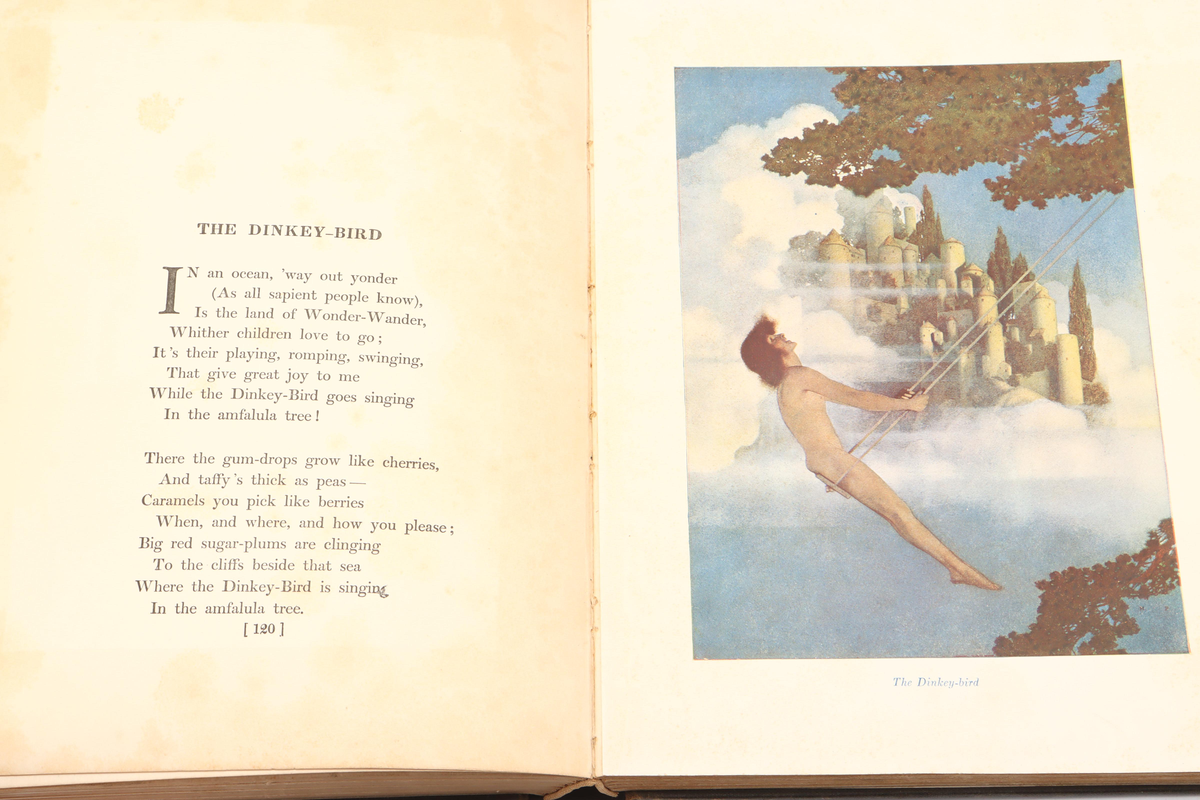 Maxfield Parrish Illustrated First Edition "Poems of Childhood" by Eugene Field