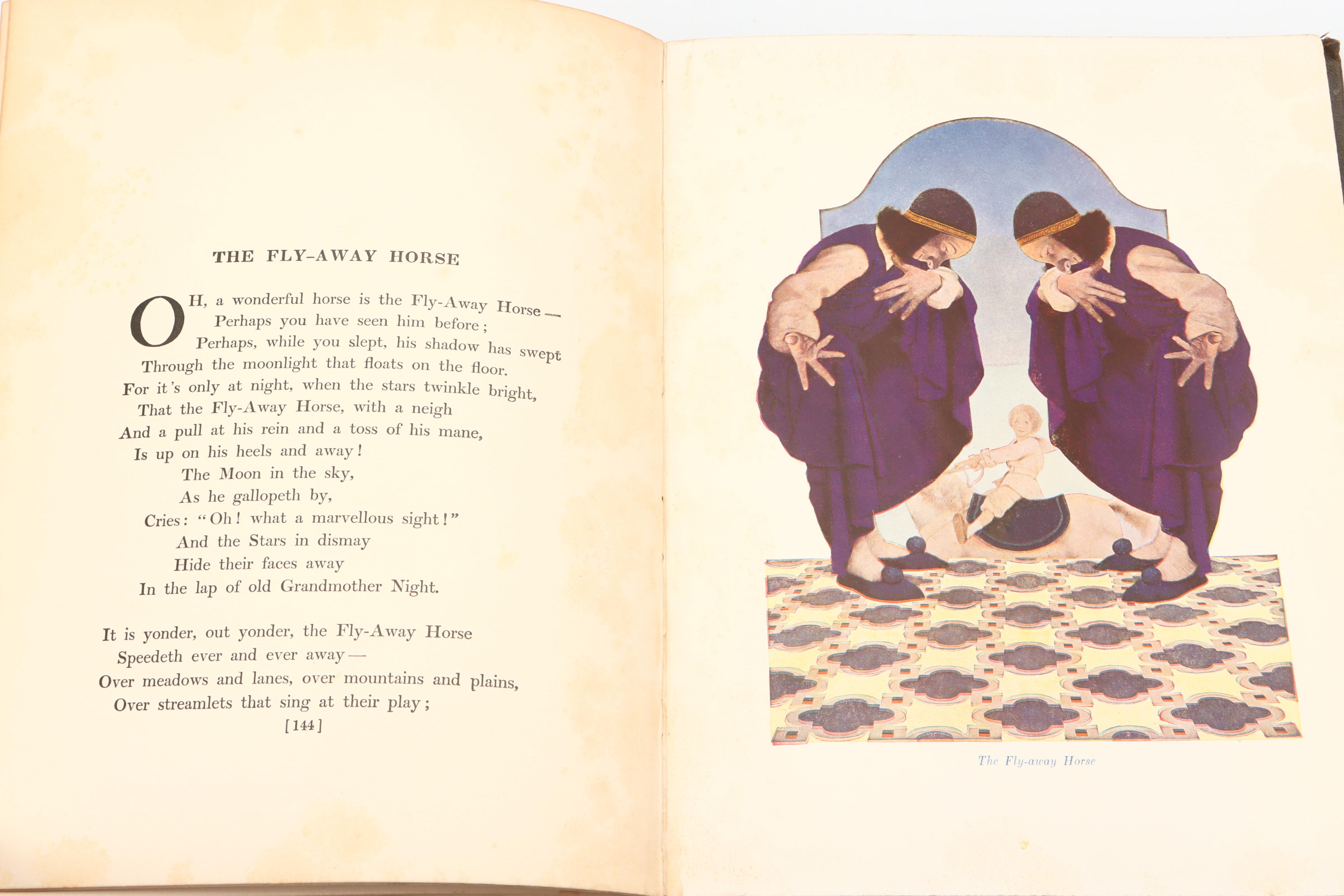 Maxfield Parrish Illustrated First Edition "Poems of Childhood" by Eugene Field