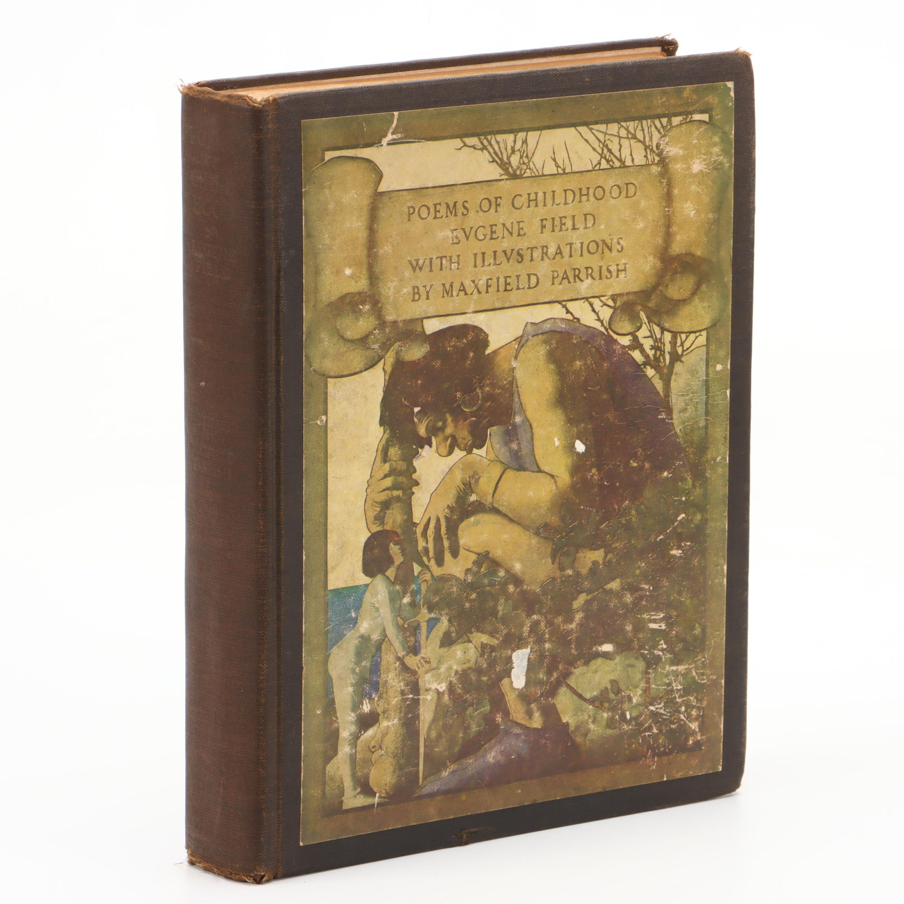 Maxfield Parrish Illustrated First Edition "Poems of Childhood" by Eugene Field