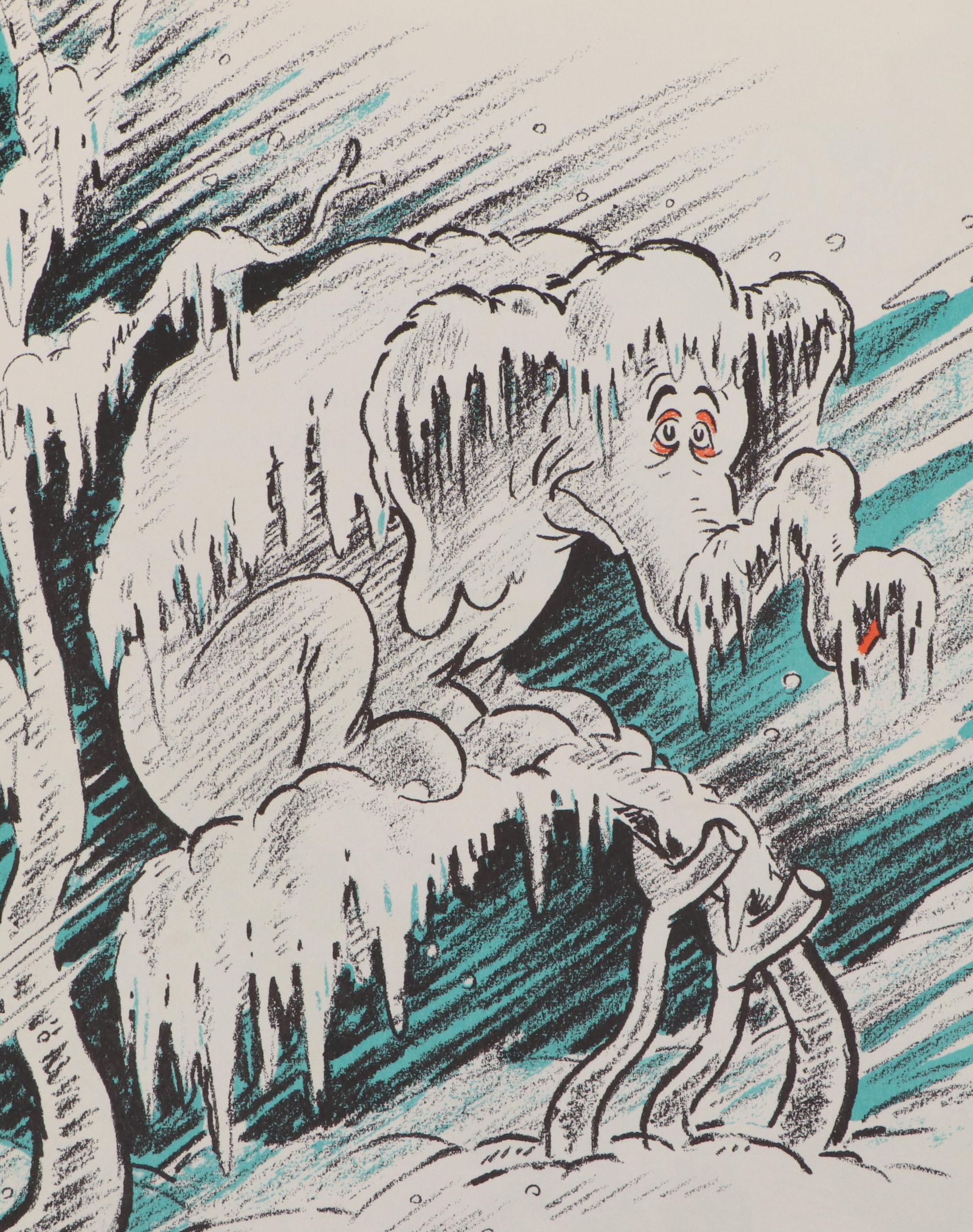 Illustrated "Horton Hatches the Egg" by Dr. Seuss, 1940