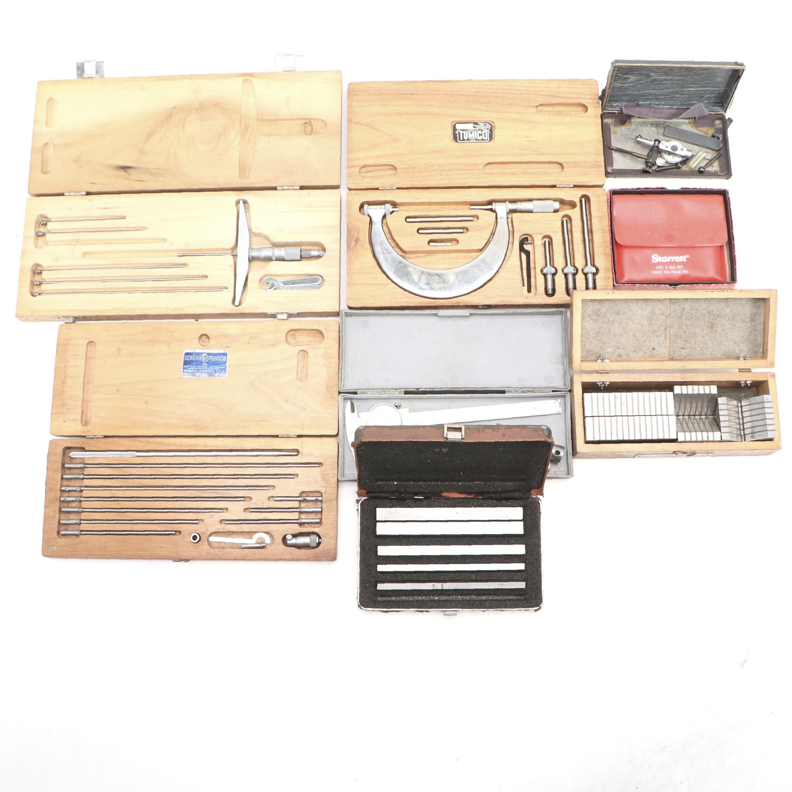 Scherr-Tumico, George Scherr Co. Metal Work Micrometers and More