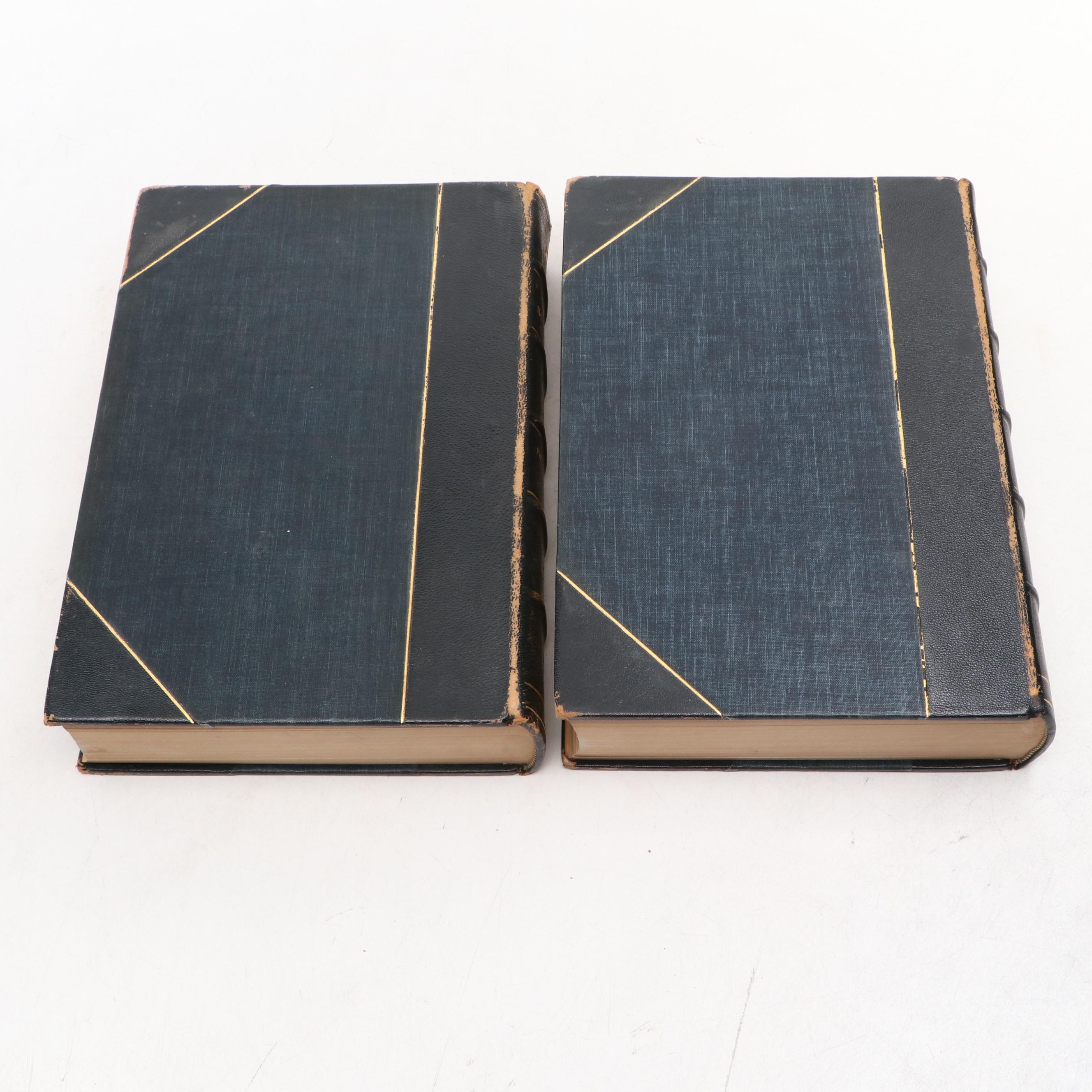 '"The Horse and Horsemanship of America" Two Volume Set by  Henry Herbert, 1857