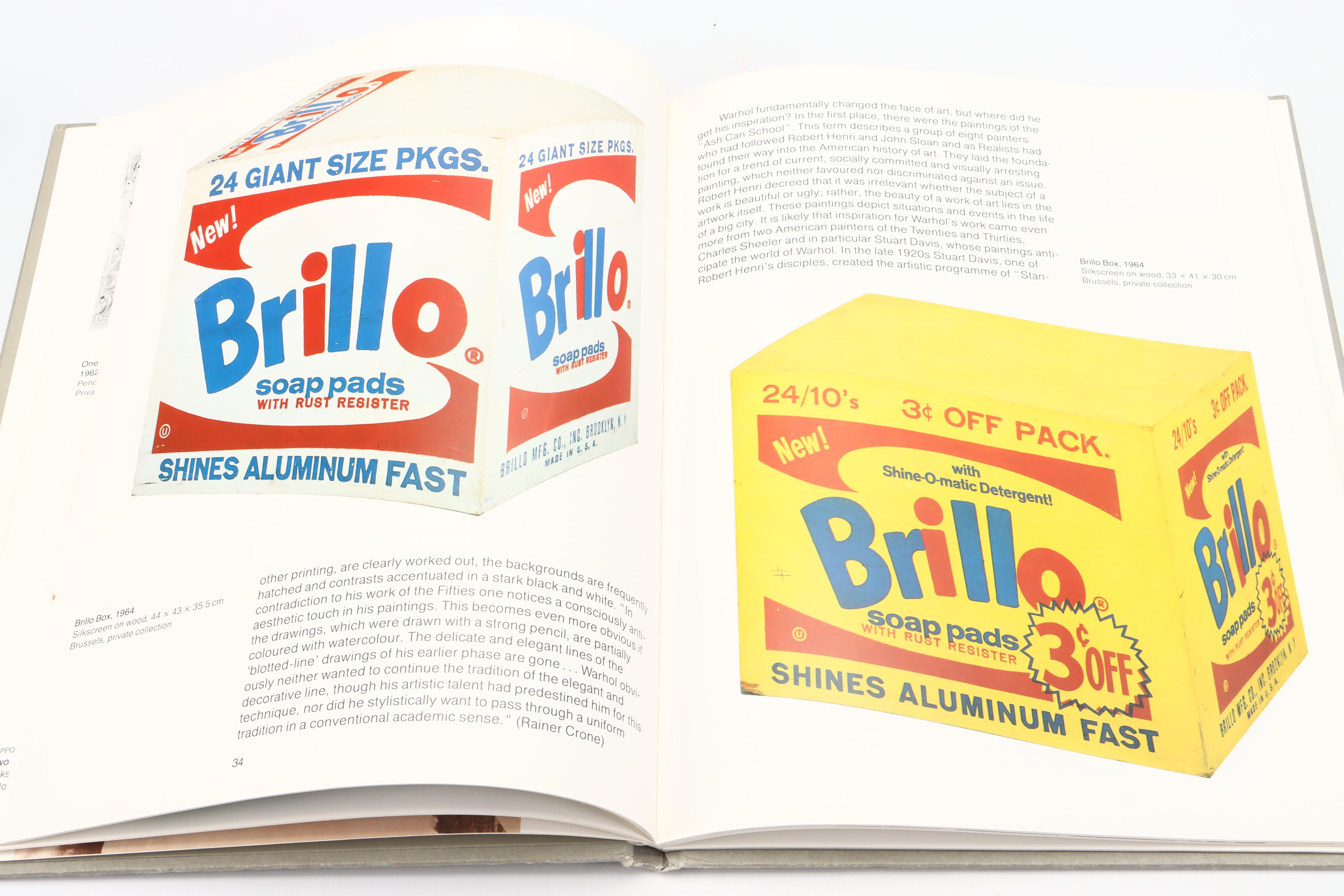 First Edition "Andy Warhol Diaries" Edited by Pat Hackett and More Pop Art Books