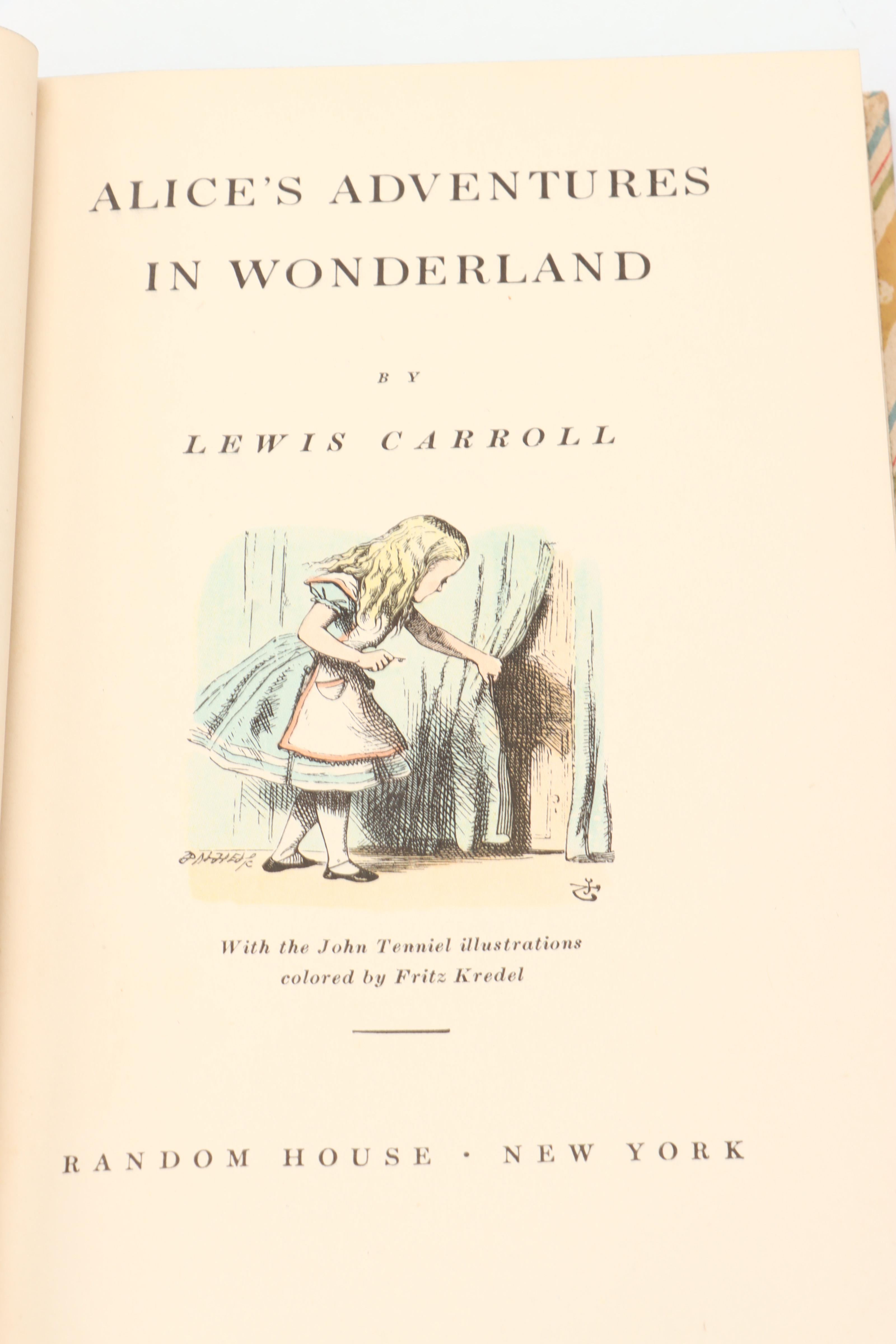 "Alice in Wonderland" and "Through the Looking-Glass" Box Set by Lewis Carroll