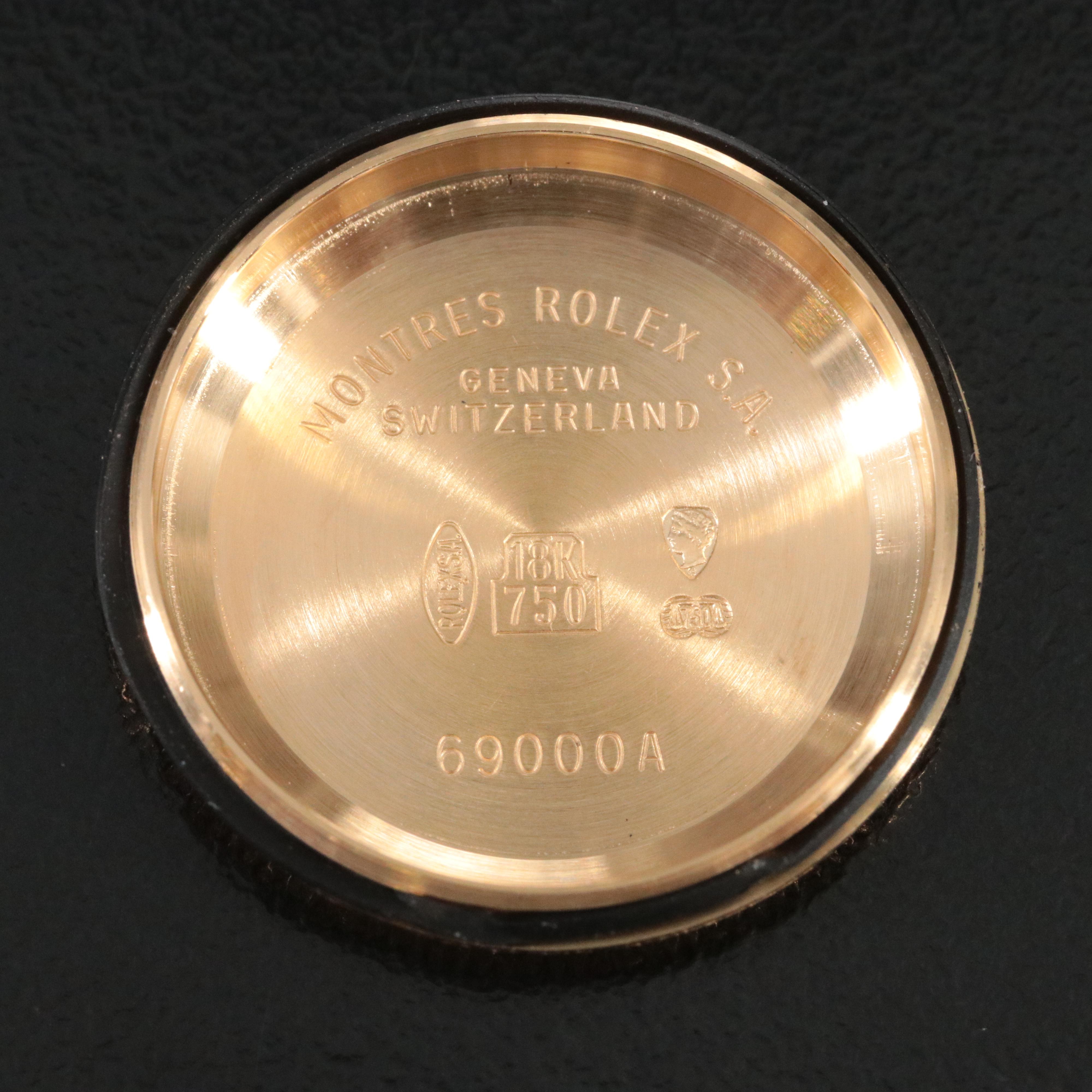 1991 Rolex Custom Diamond Bezel and Dial Pearlmaster Watch