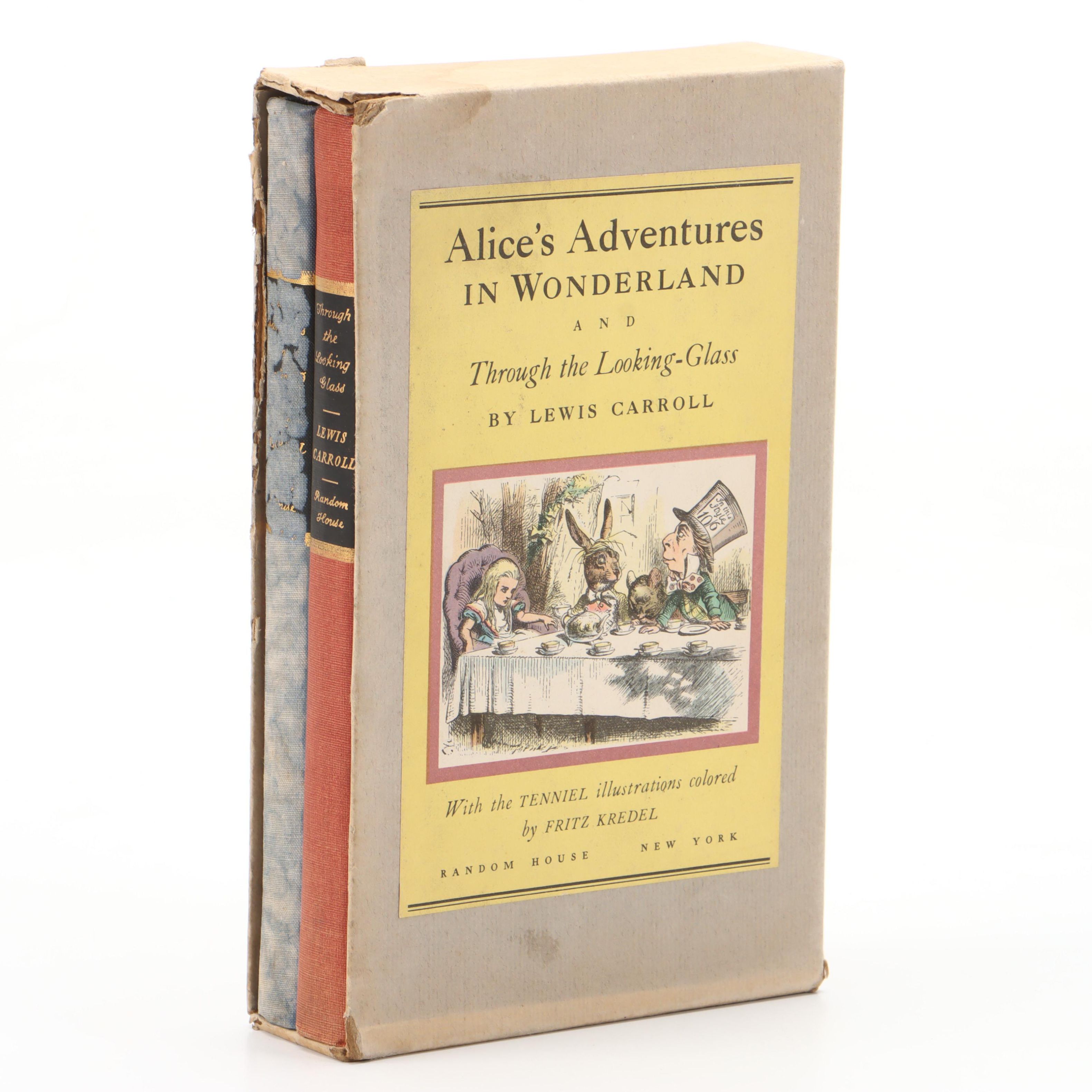 "Alice in Wonderland" and "Through the Looking-Glass" Box Set by Lewis Carroll