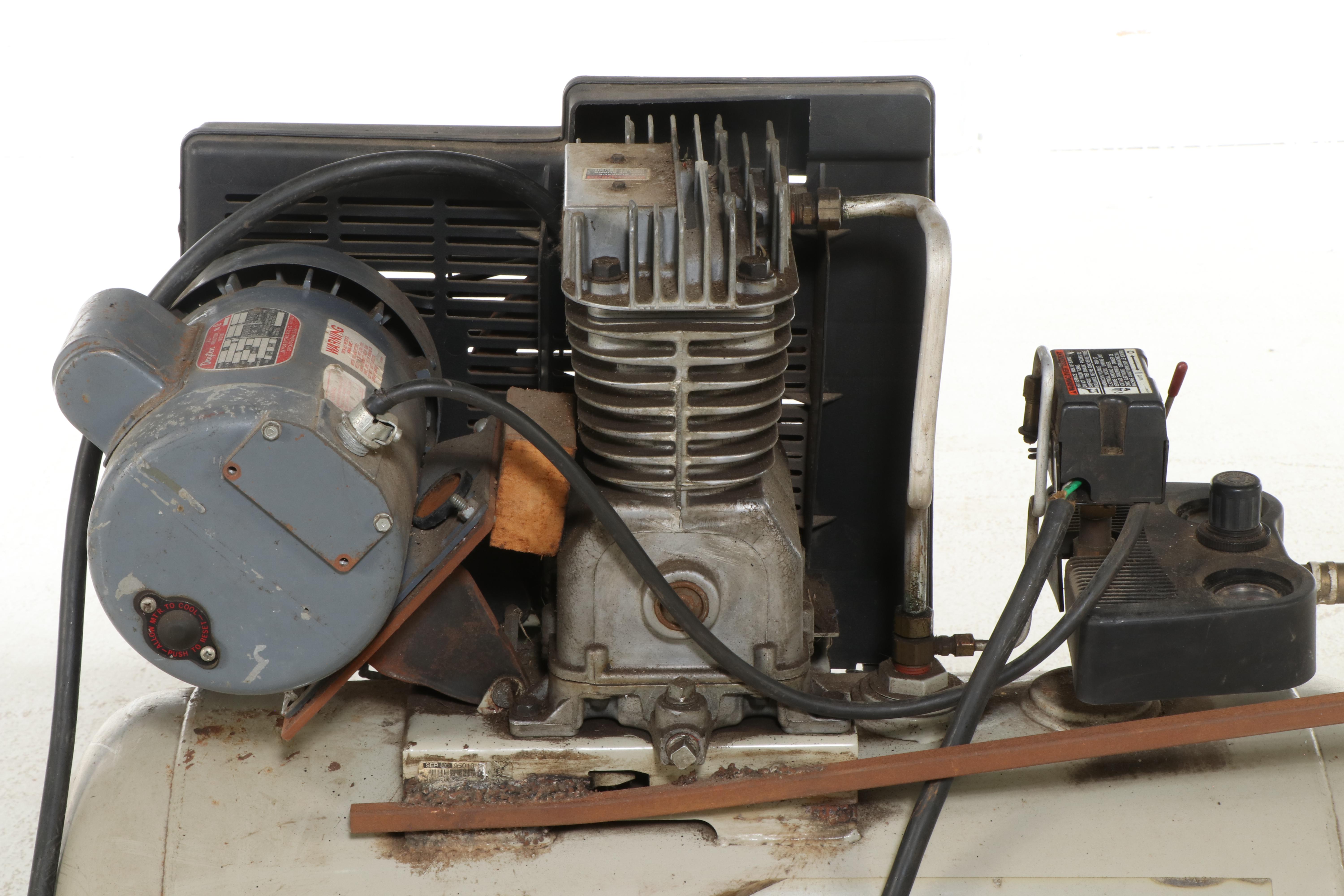 Ingersoll Rand T10 20-Gallon Air Compressor, Late 20th Century