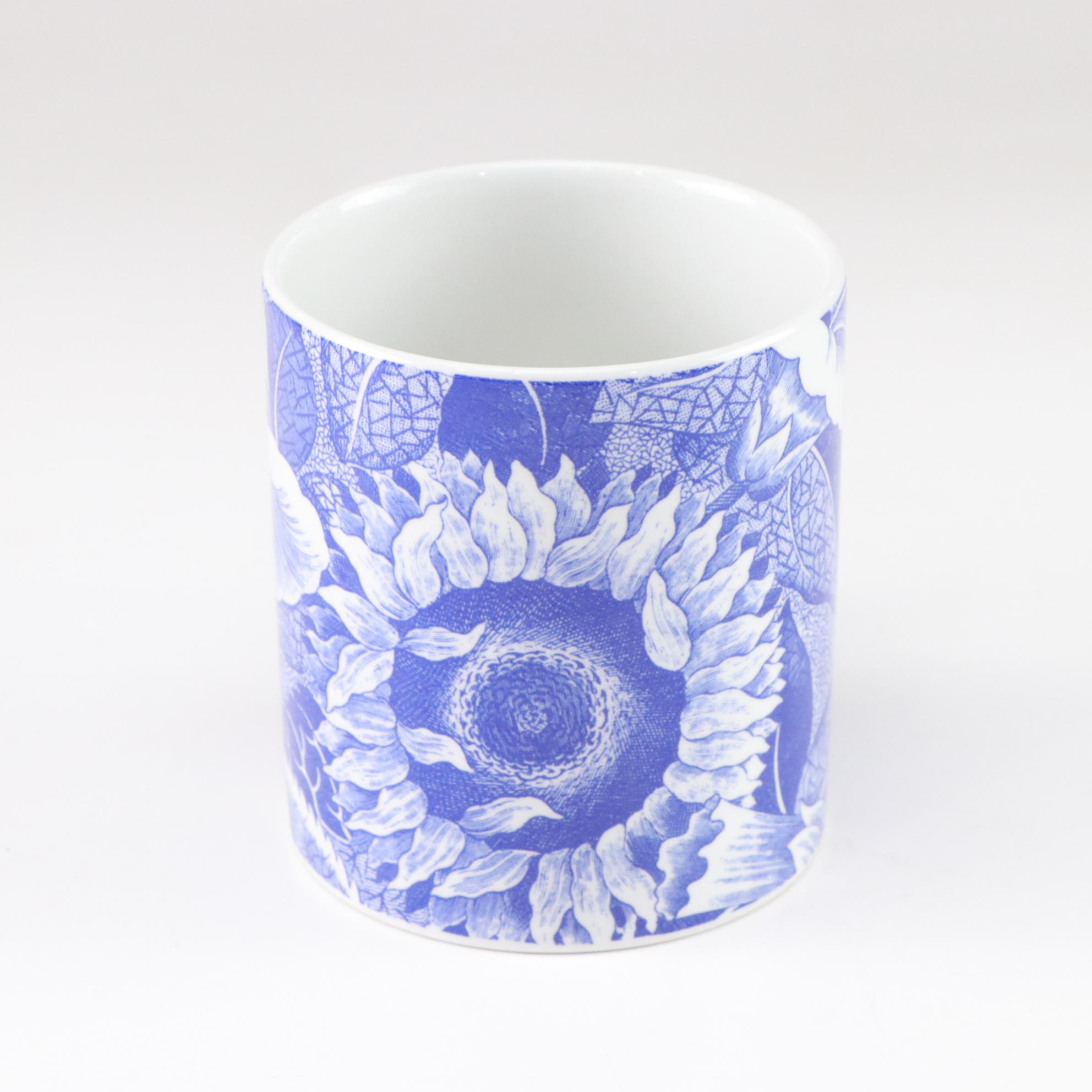 Spode Blue Room Collection "Sunflower" and "Primula" Mugs