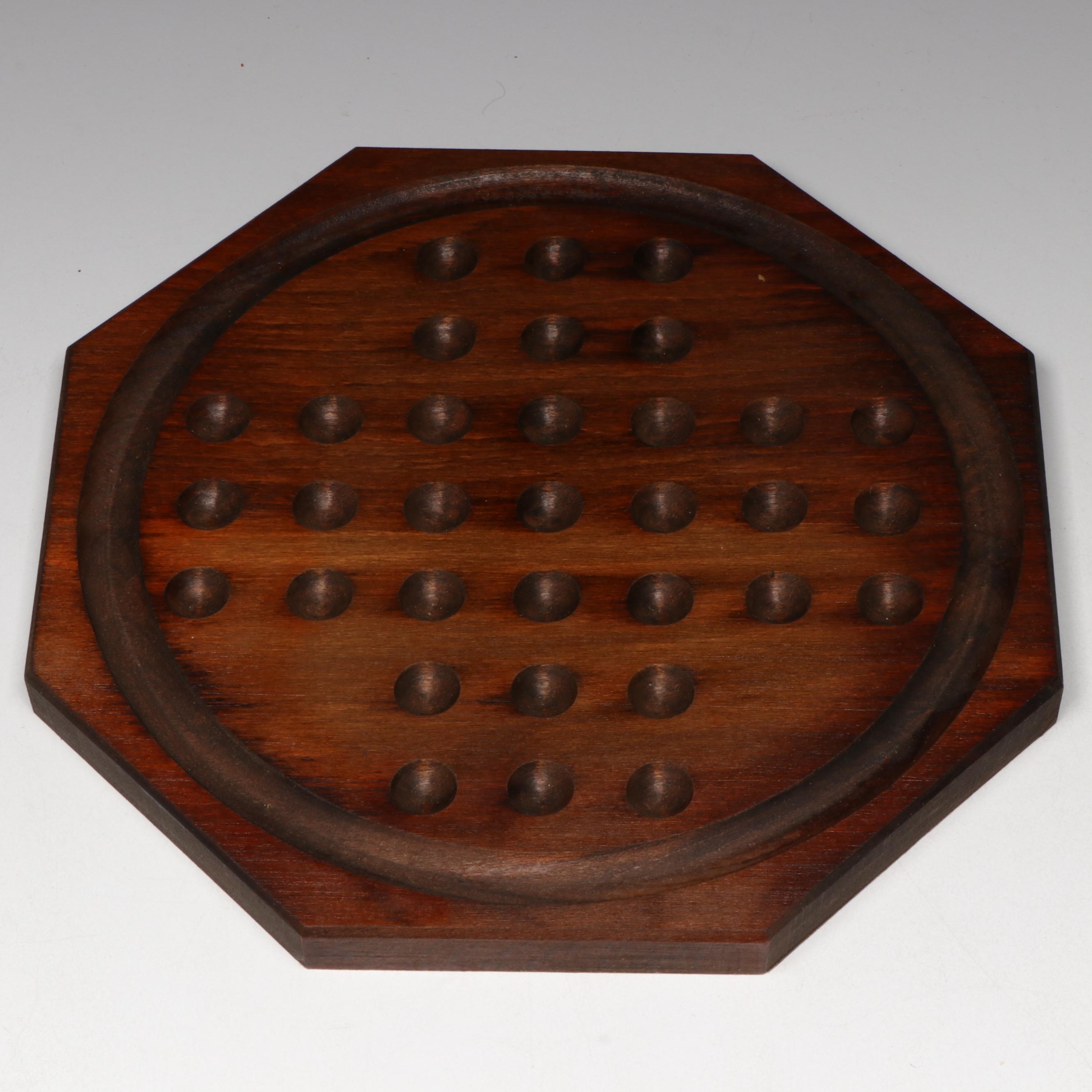 H. P. Gibson & Sons and Other Solitaire Games in Boxes with Glass Marbles