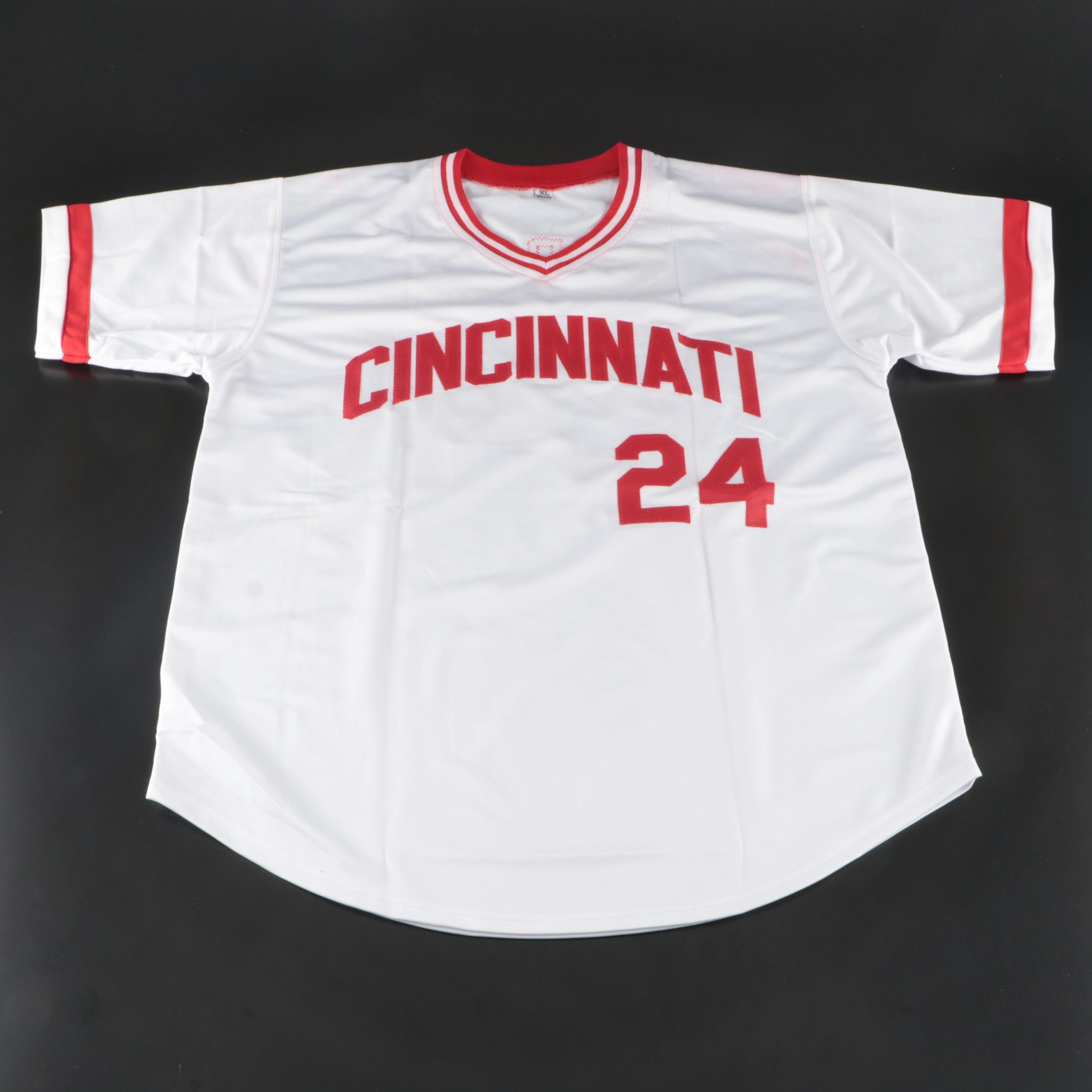 Tony Pérez Signed Cincinnati Reds Baseball Jersey, Beckett