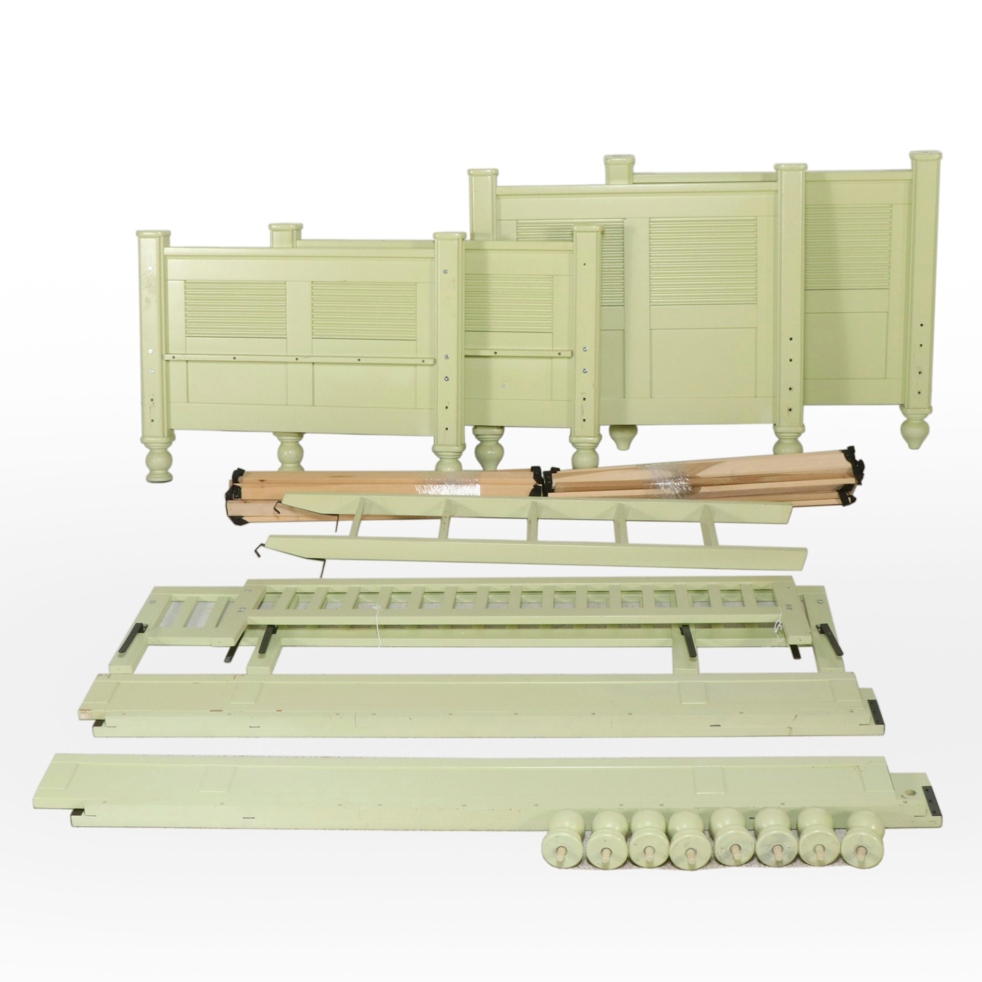 Stanley Painted Wood Bunk Bed Frame