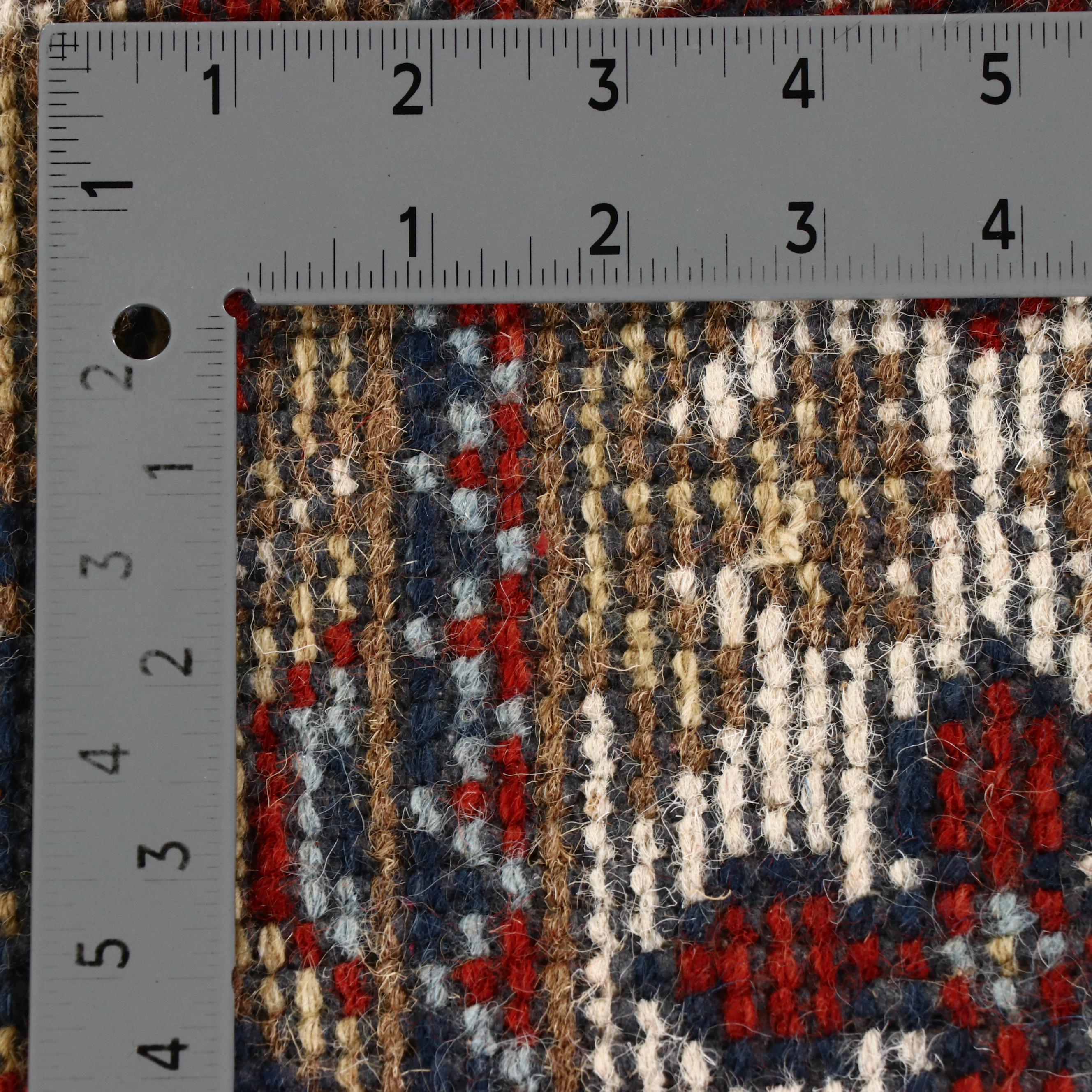 2'10 x 8'3 Hand-Knotted Afghan Kazak Carpet Runner