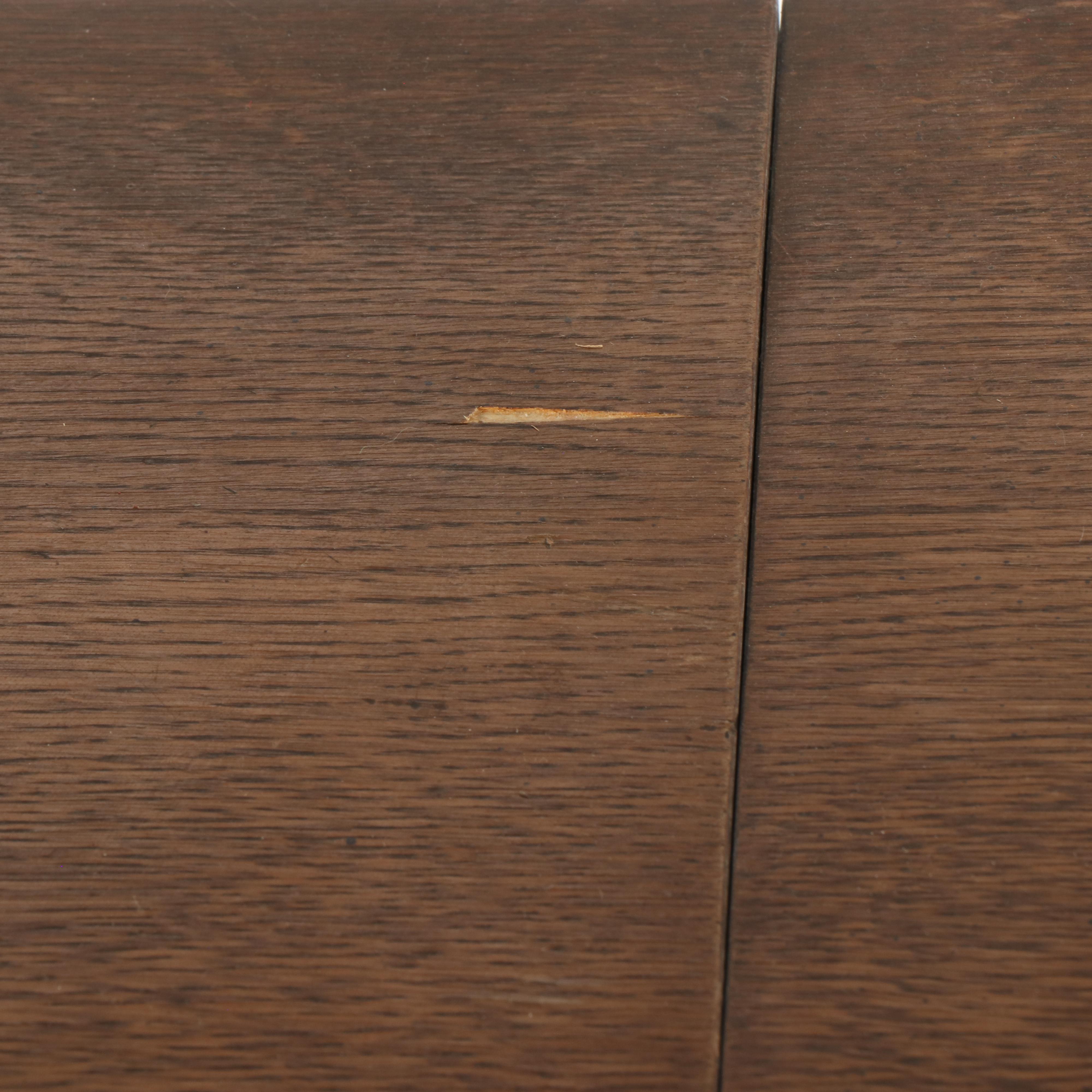 Mid Century Modern Walnut Record Cabinet with Morse Stereo