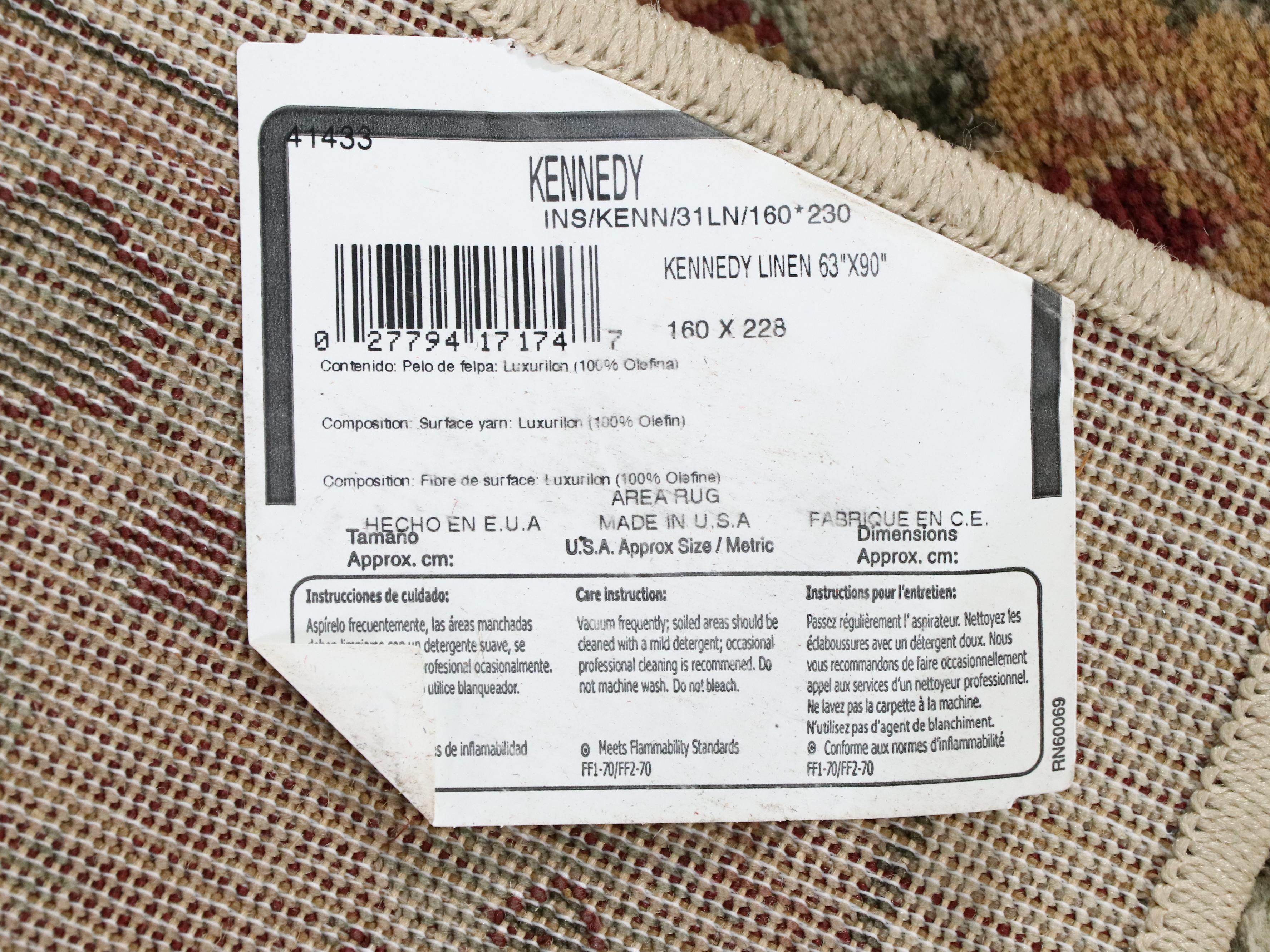 5'4 x 7'7 Machine Made Orian Rugs "Kennedy Linen" Area Rug