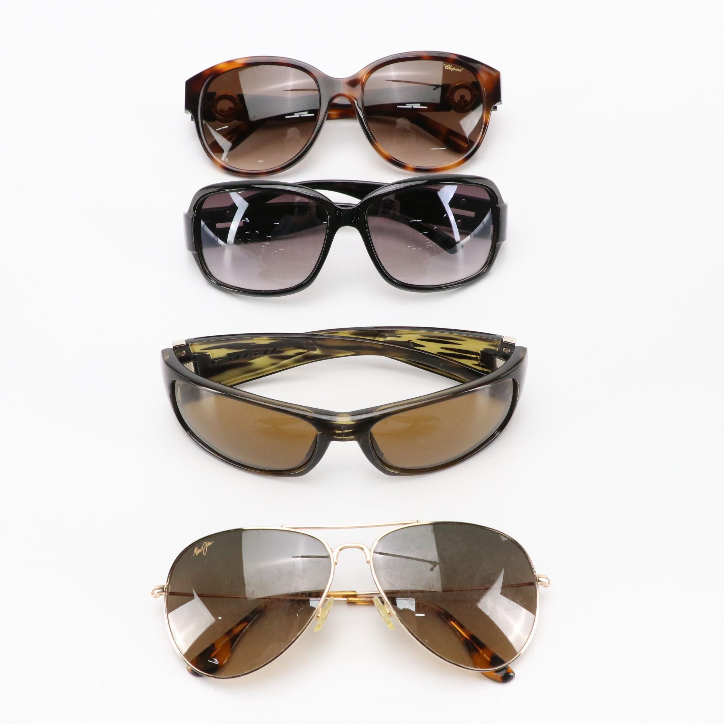 Chopard Havana, Maui Jim Mavericks, Smith Shelter, Franco Sarto Sunglasses