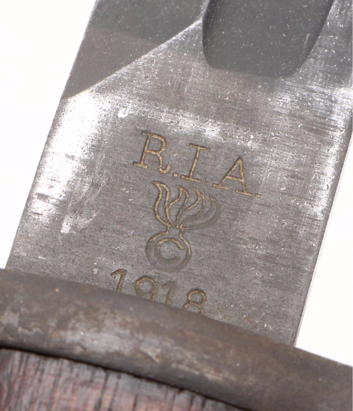 World War I Era M1905 Bayonet with World War II Era U.S. M3 Fighting Knife