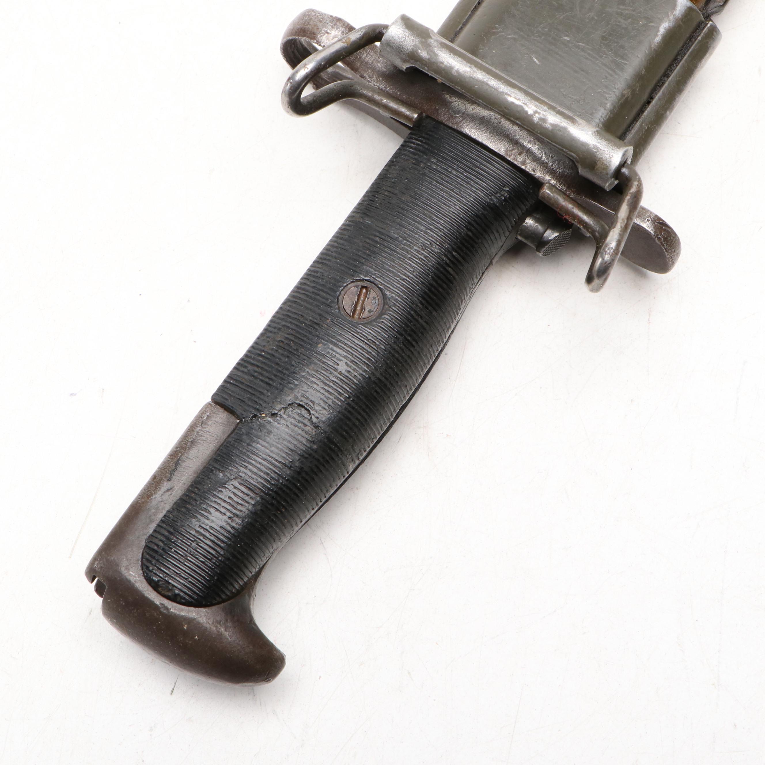 World War II Era M1 Garand, Romanian AKM Type I and Other Bayonets