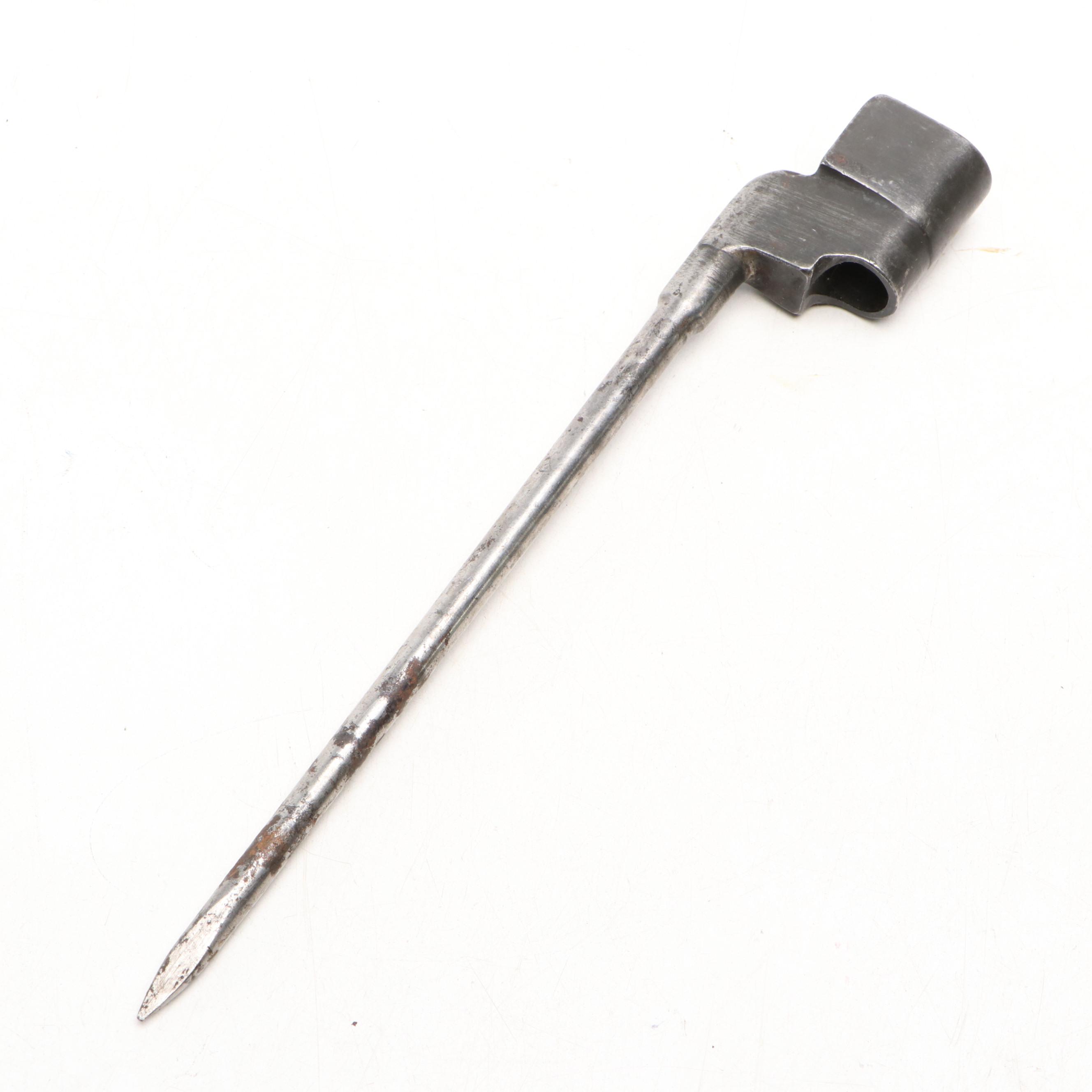 World War II Era M1 Garand, Romanian AKM Type I and Other Bayonets