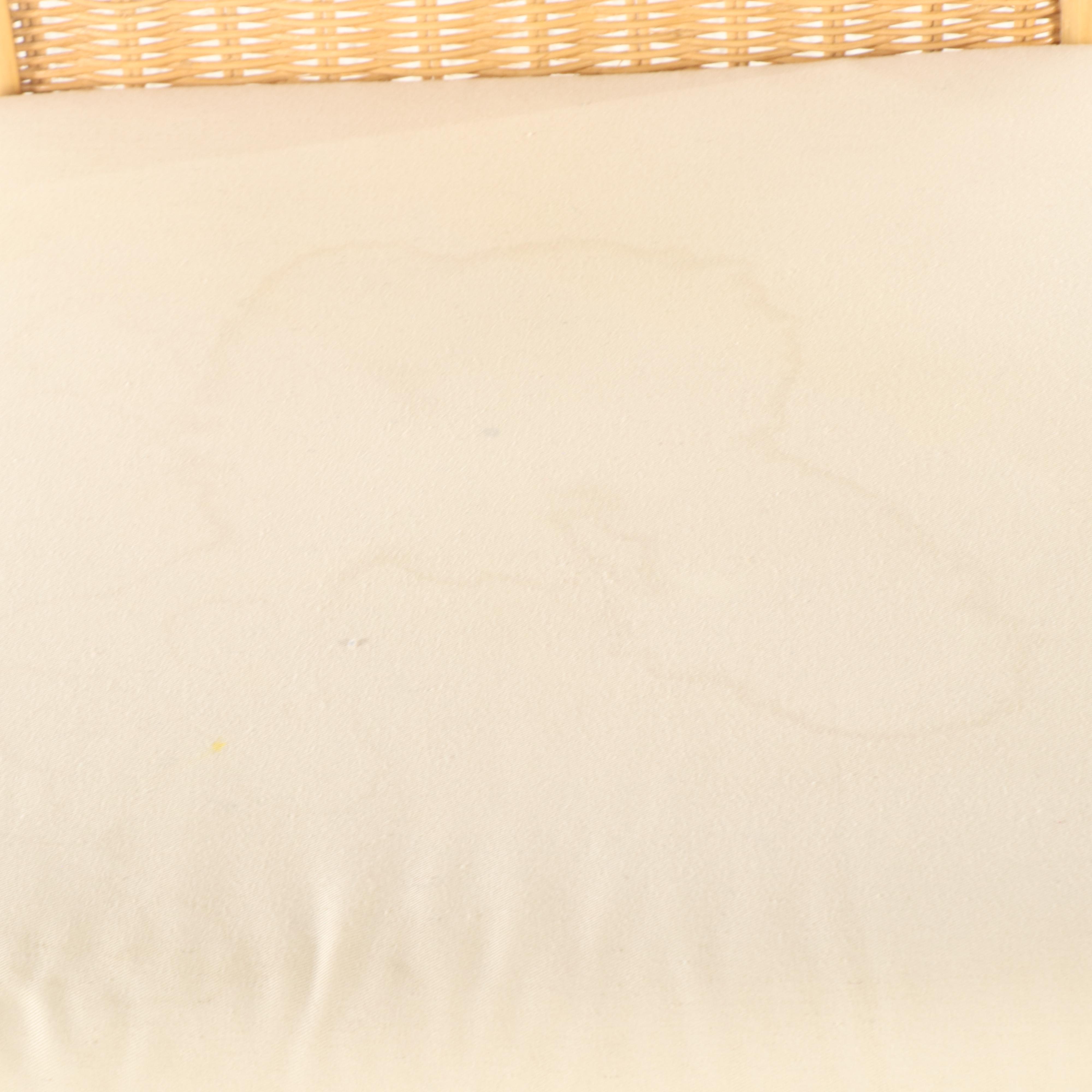 Ballard Designs "Southport" Wicker and Rattan Slipper Chair