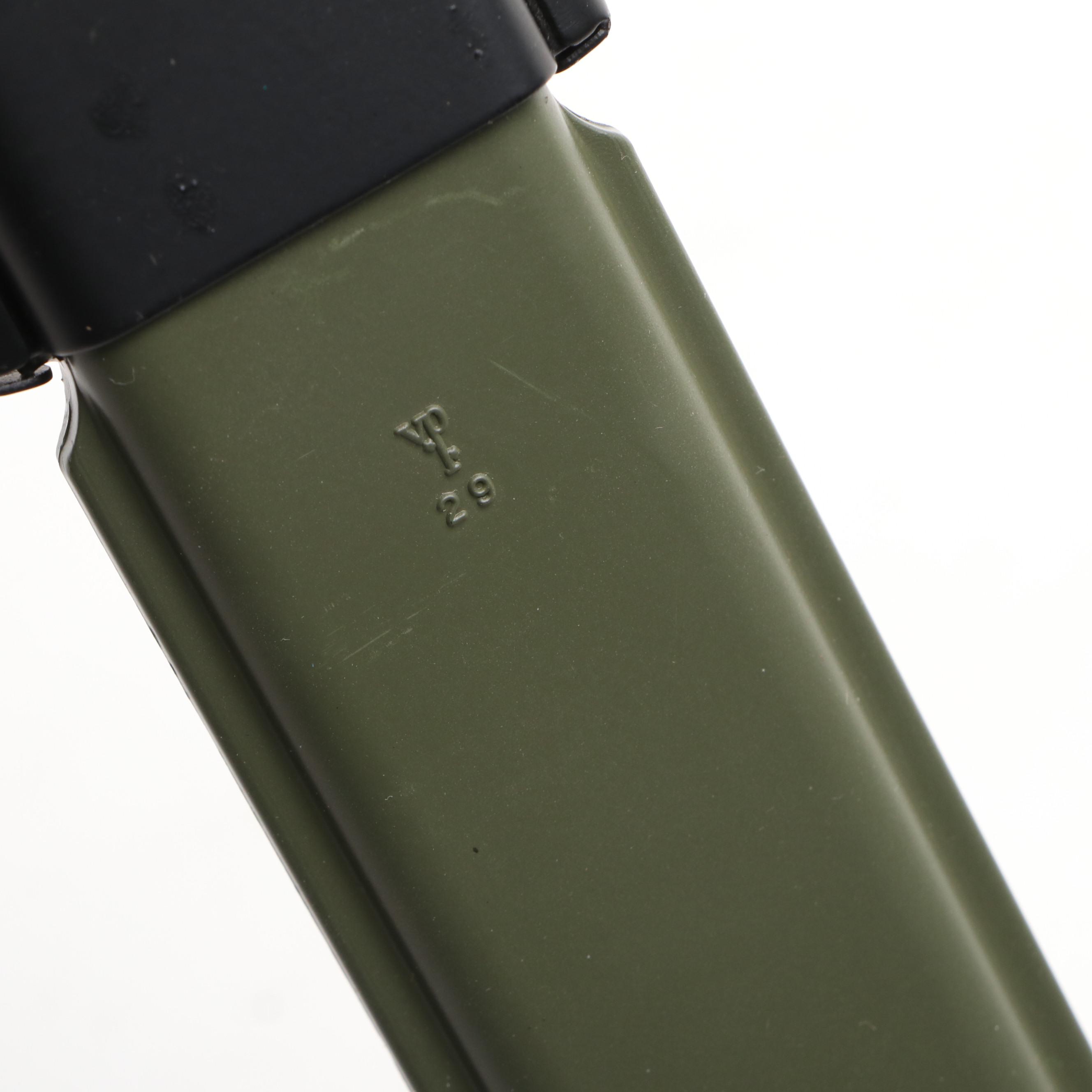 World War II M1, Vietnam Era U.S. M8A1 and Other Bayonet with Fixed Blade Knife