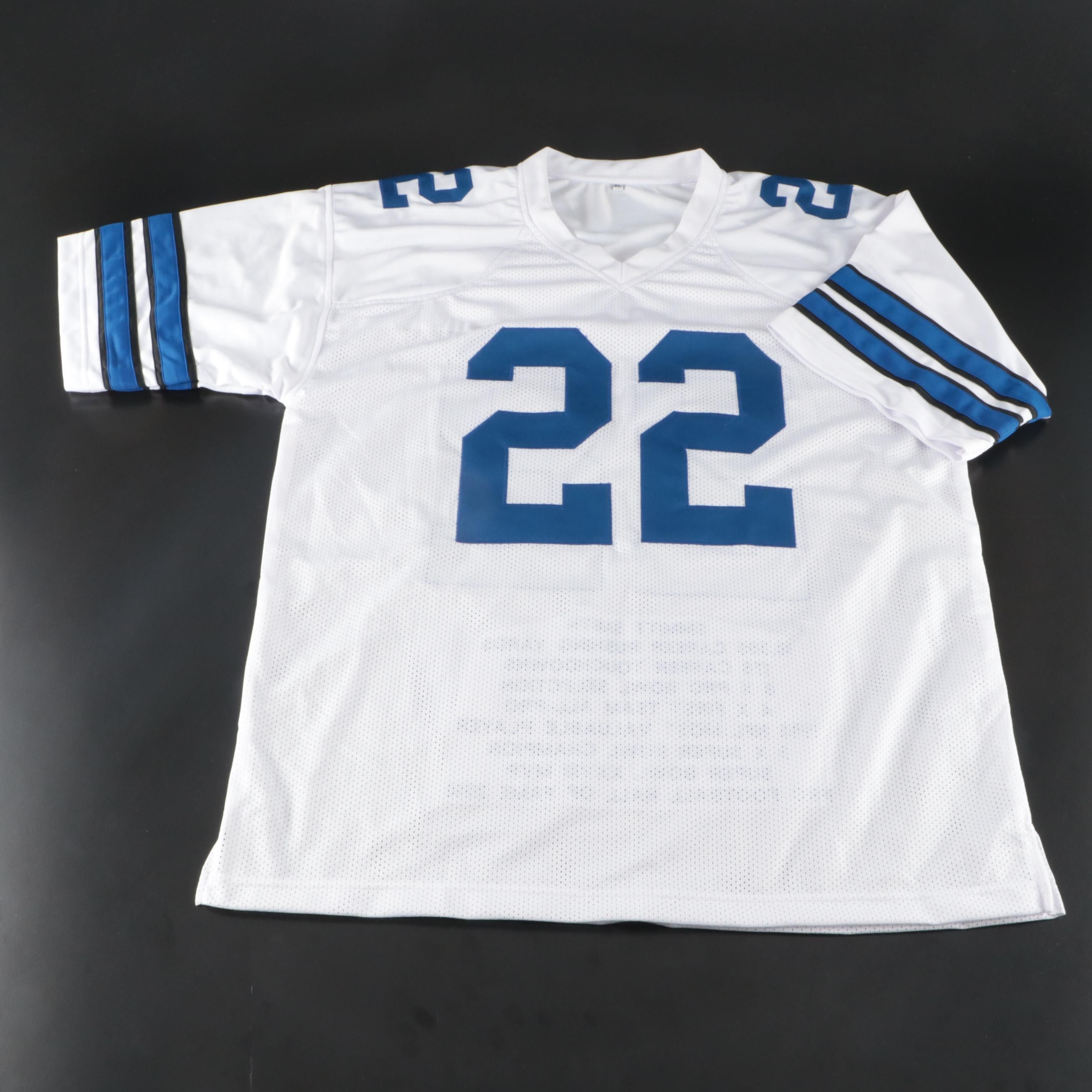 Emmitt Smith Signed Dallas Cowboys Football Jersey, Beckett