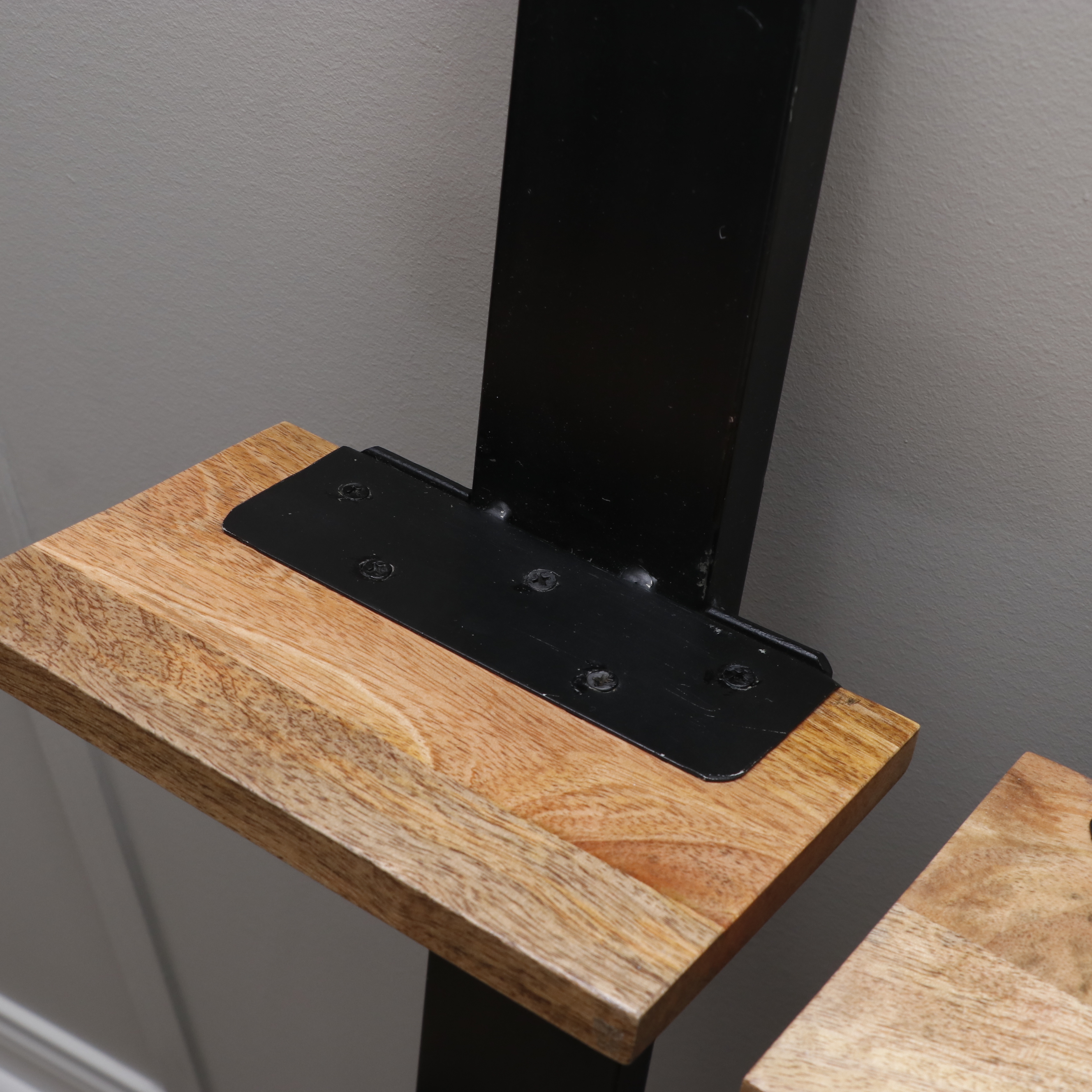 Restoration Hardware Teen Wall Shelves and Other Wood Leaning Bookcase