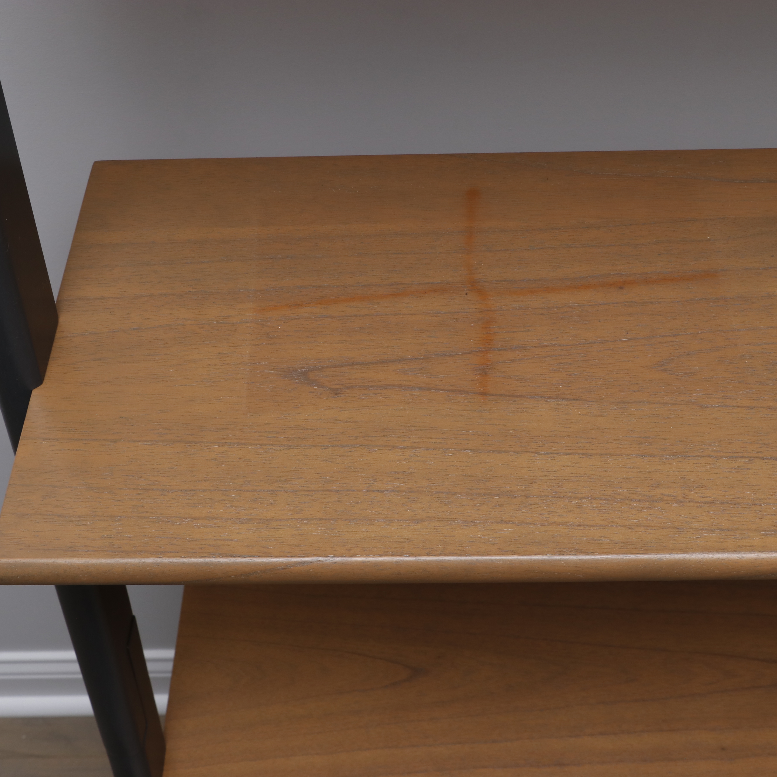 Restoration Hardware Teen Wall Shelves and Other Wood Leaning Bookcase