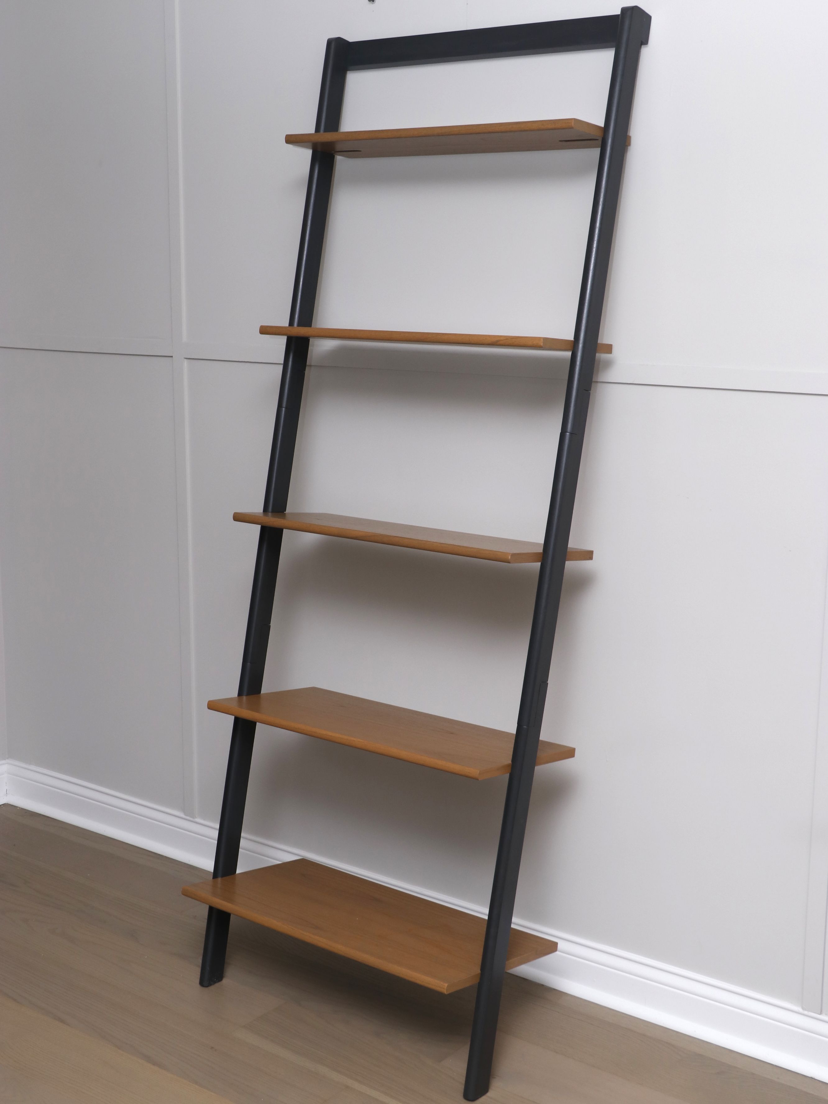 Restoration Hardware Teen Wall Shelves and Other Wood Leaning Bookcase