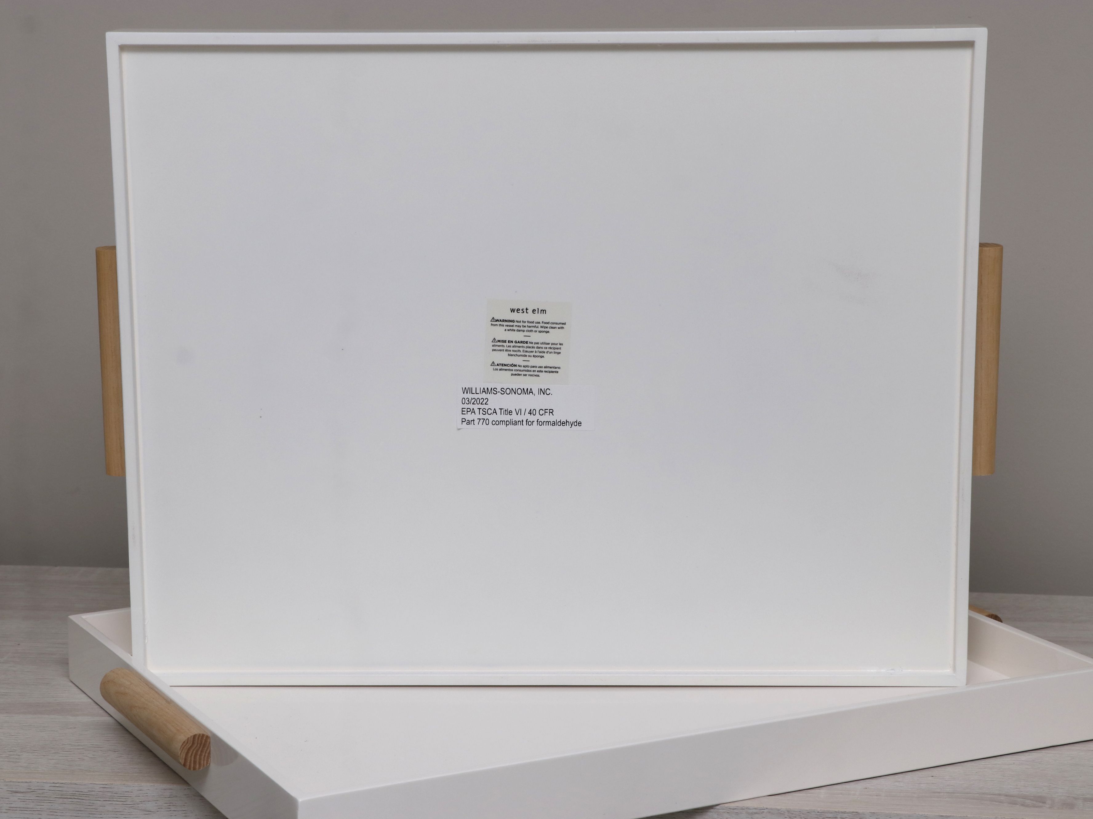 West Elm White Trays, House-Shaped LED Lights and Other Room Décor