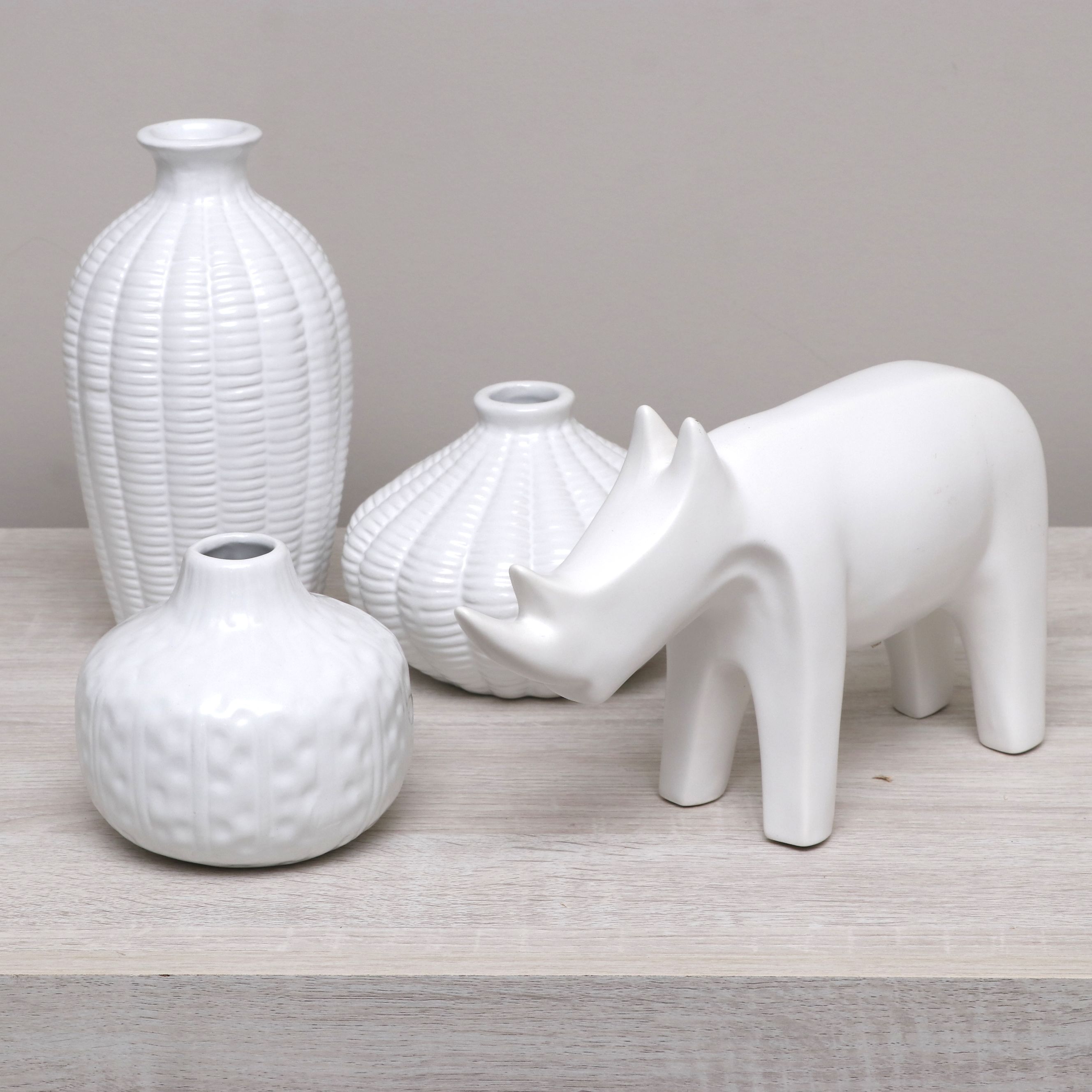 West Elm White Trays, House-Shaped LED Lights and Other Room Décor