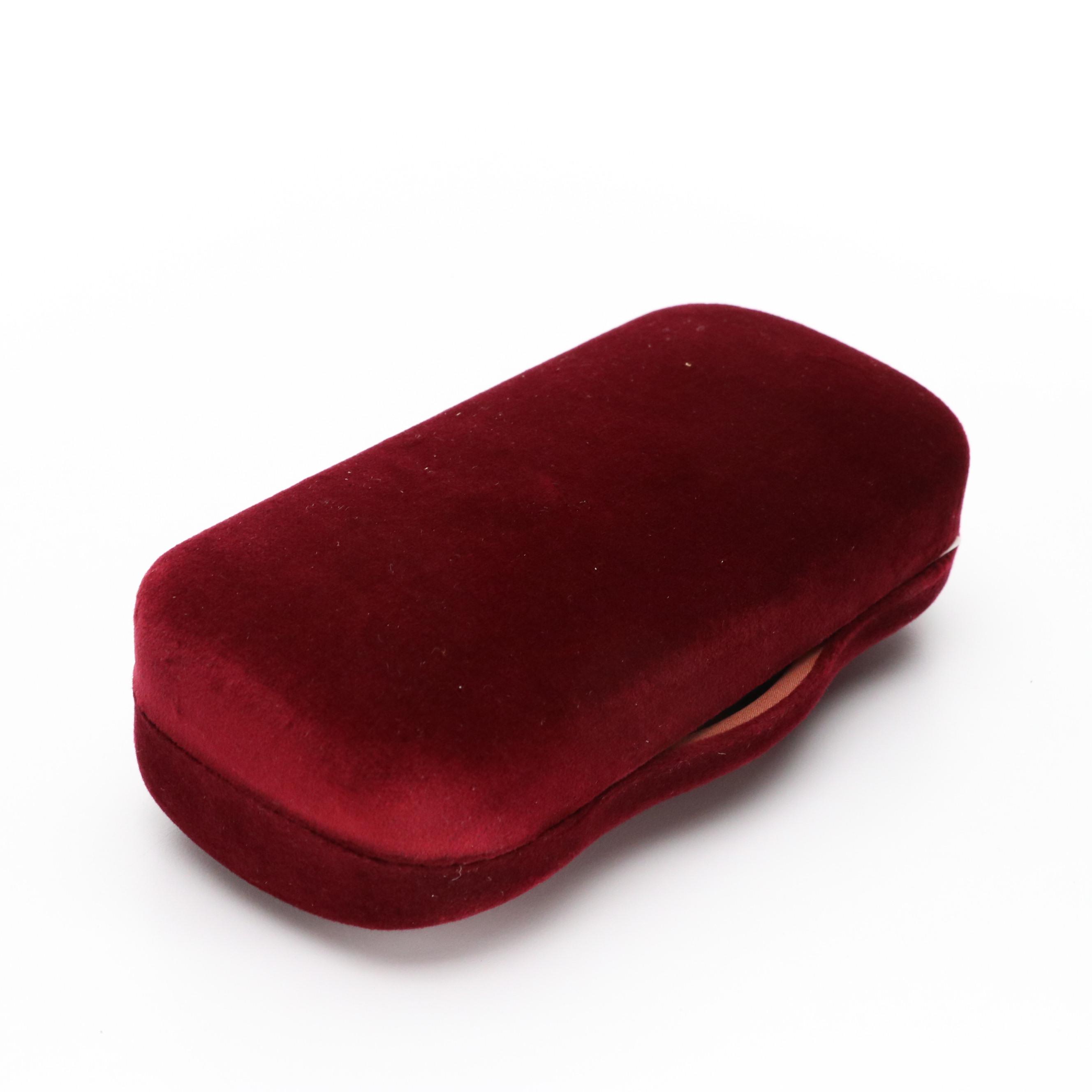 Gucci GG0528S 007 Ruthenium Aviator Sunglasses in Case