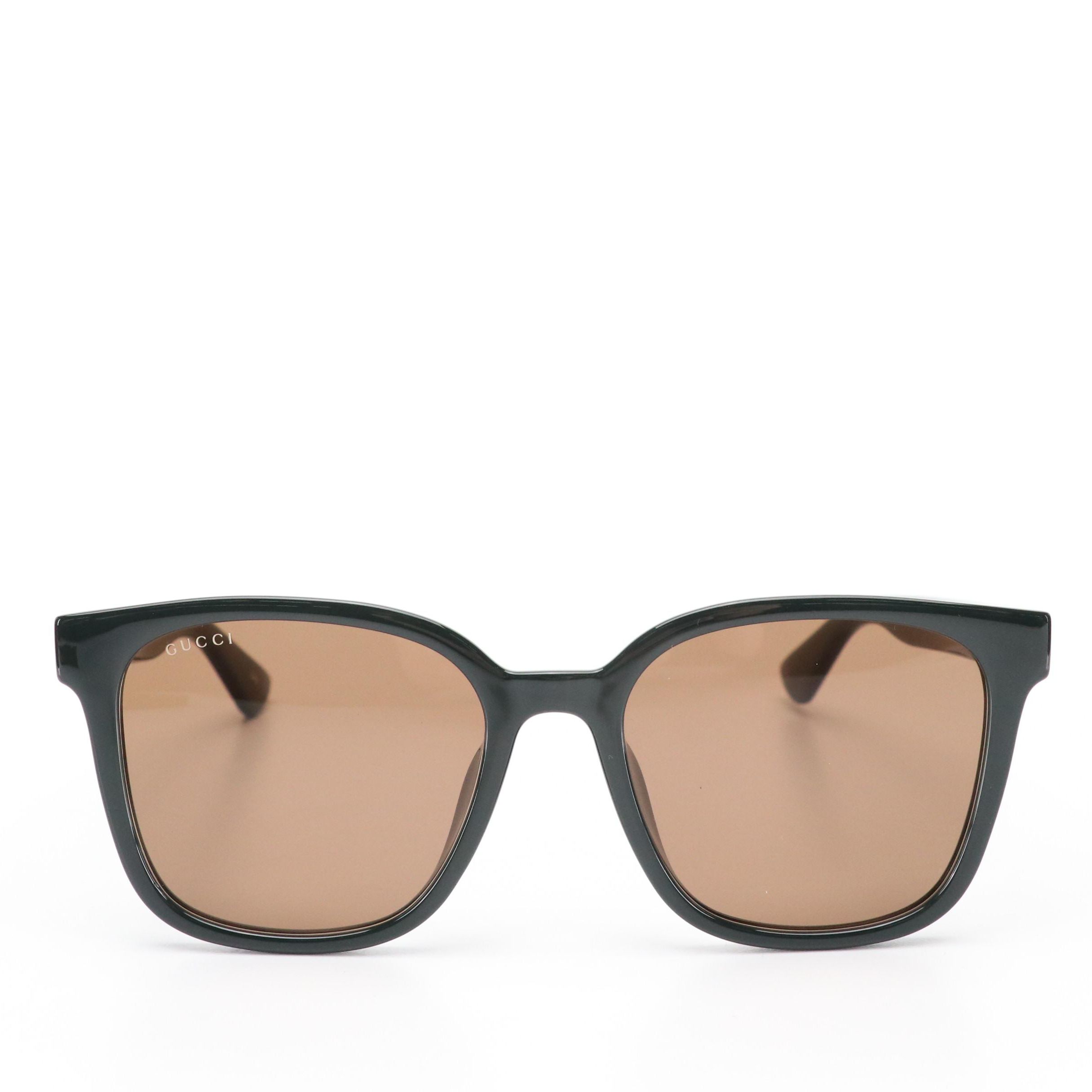 Gucci GG1346SK 005 Dark Grey Rectangular Sunglasses in Case