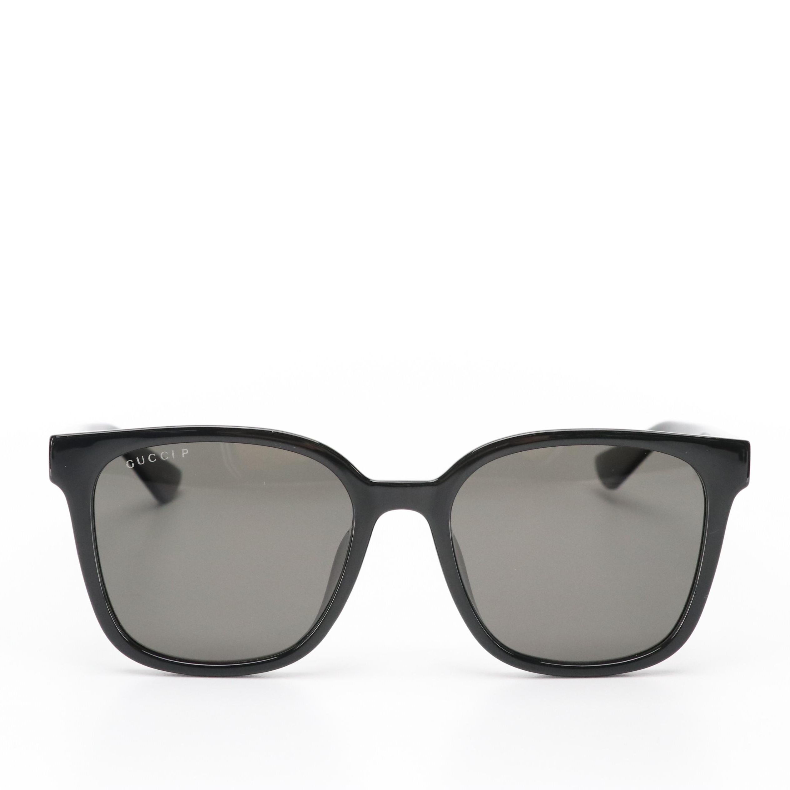 Gucci GG1346SK 002 Black Square Sunglasses in Case