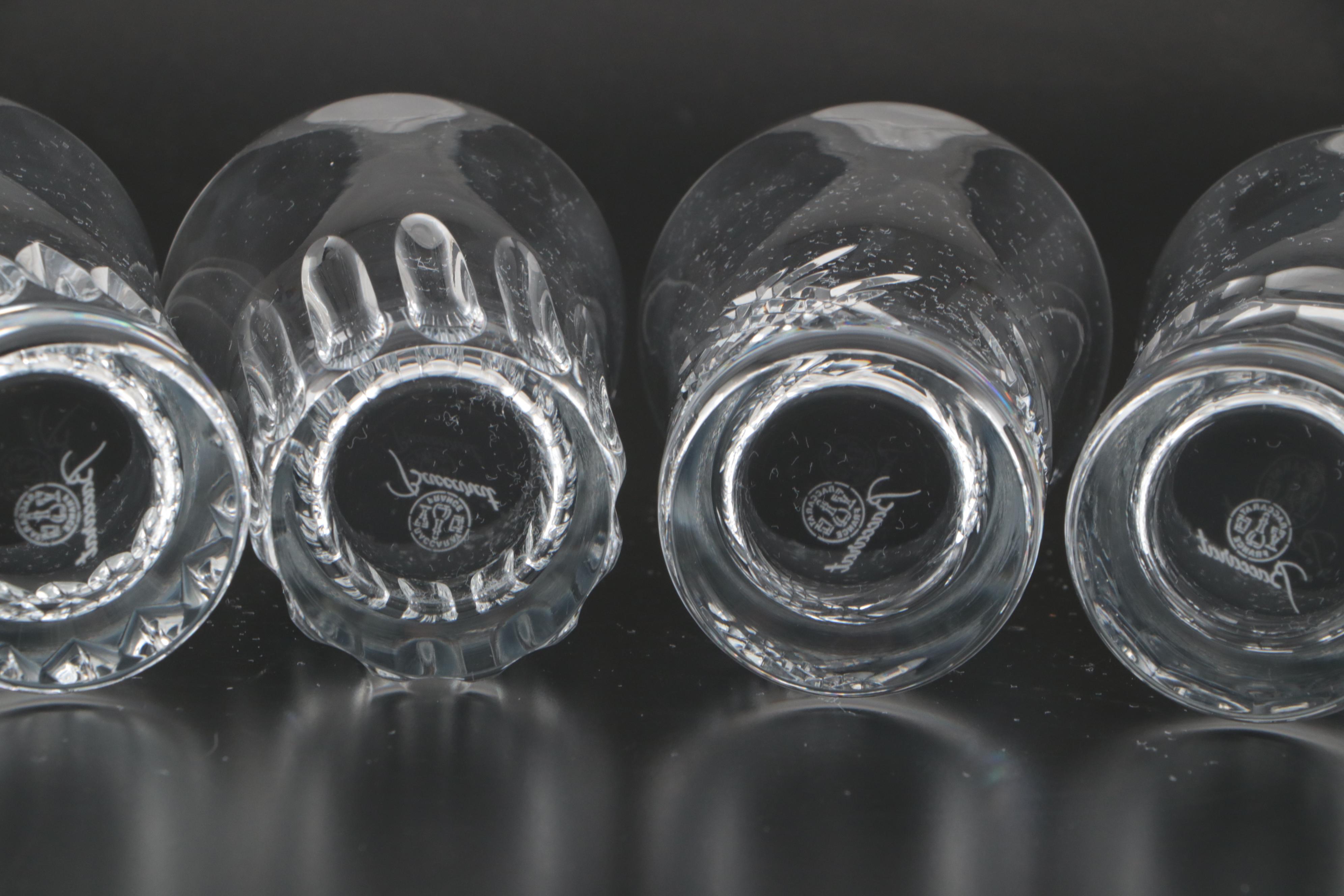 Baccarat "Etna" Crystal Highball Glasses with Original Box