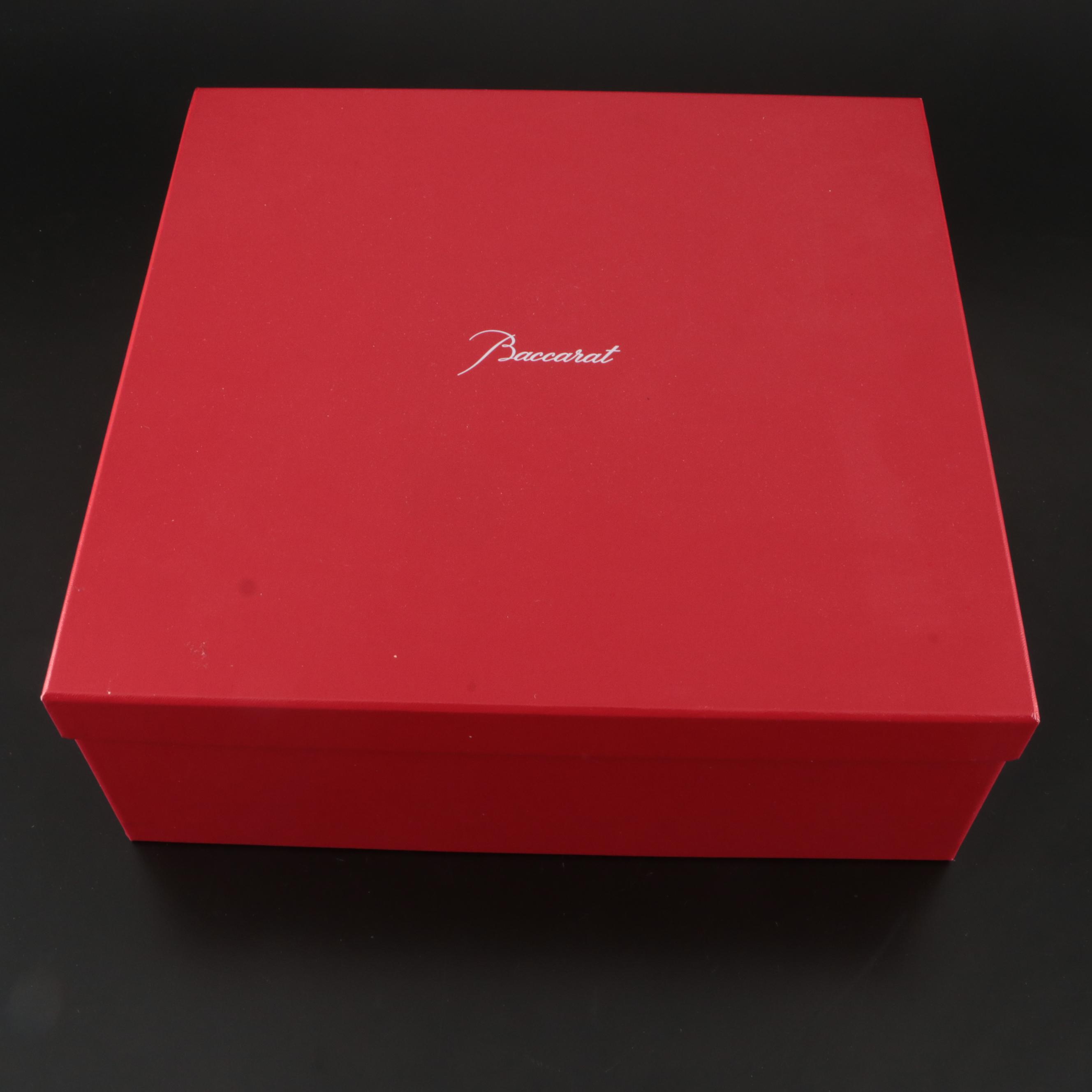 Baccarat "Etna" Crystal Highball Glasses with Original Box