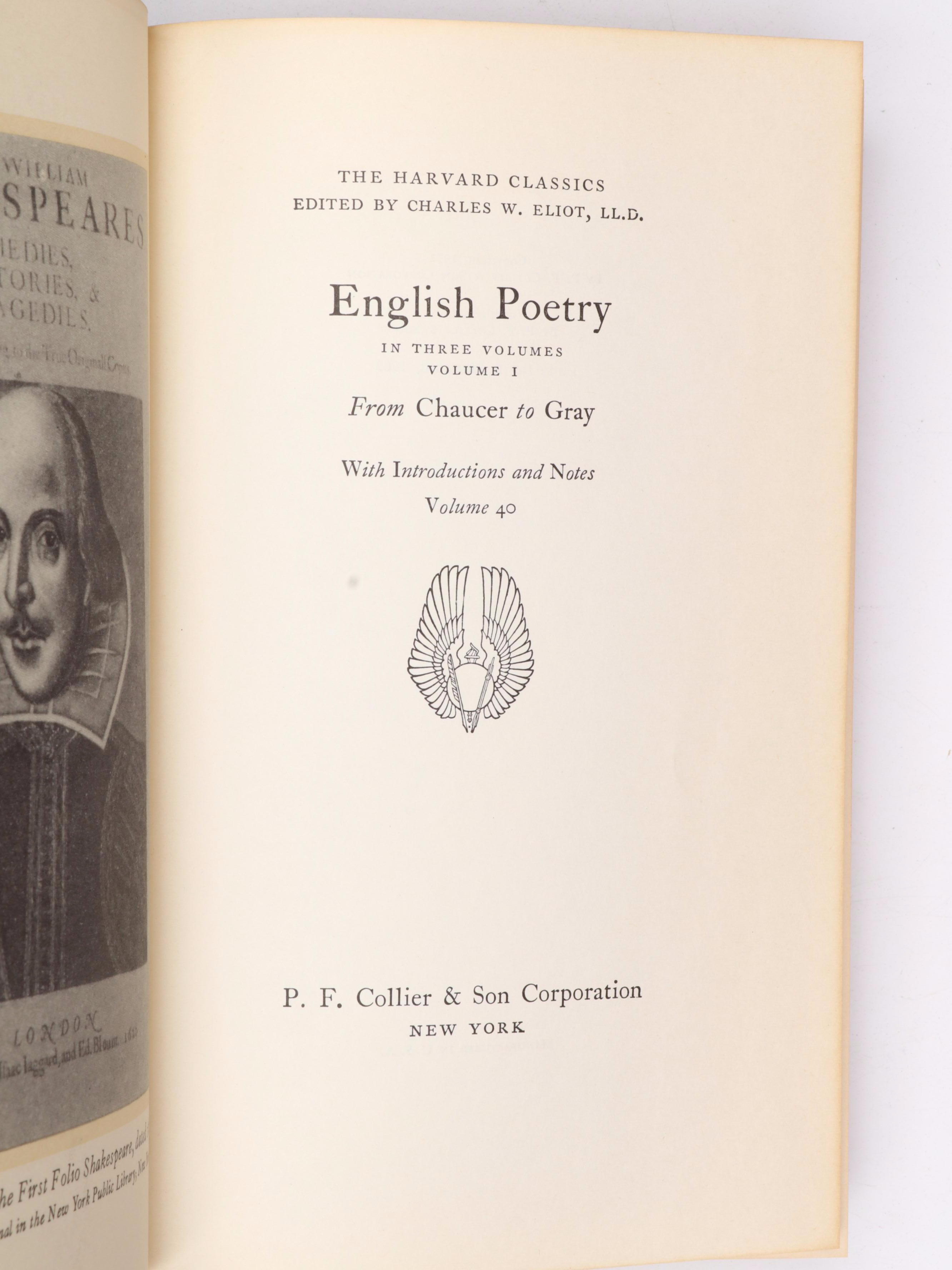 Edition Deluxe "The Harvard Classics" Complete Set Edited by Charles W. Eliot