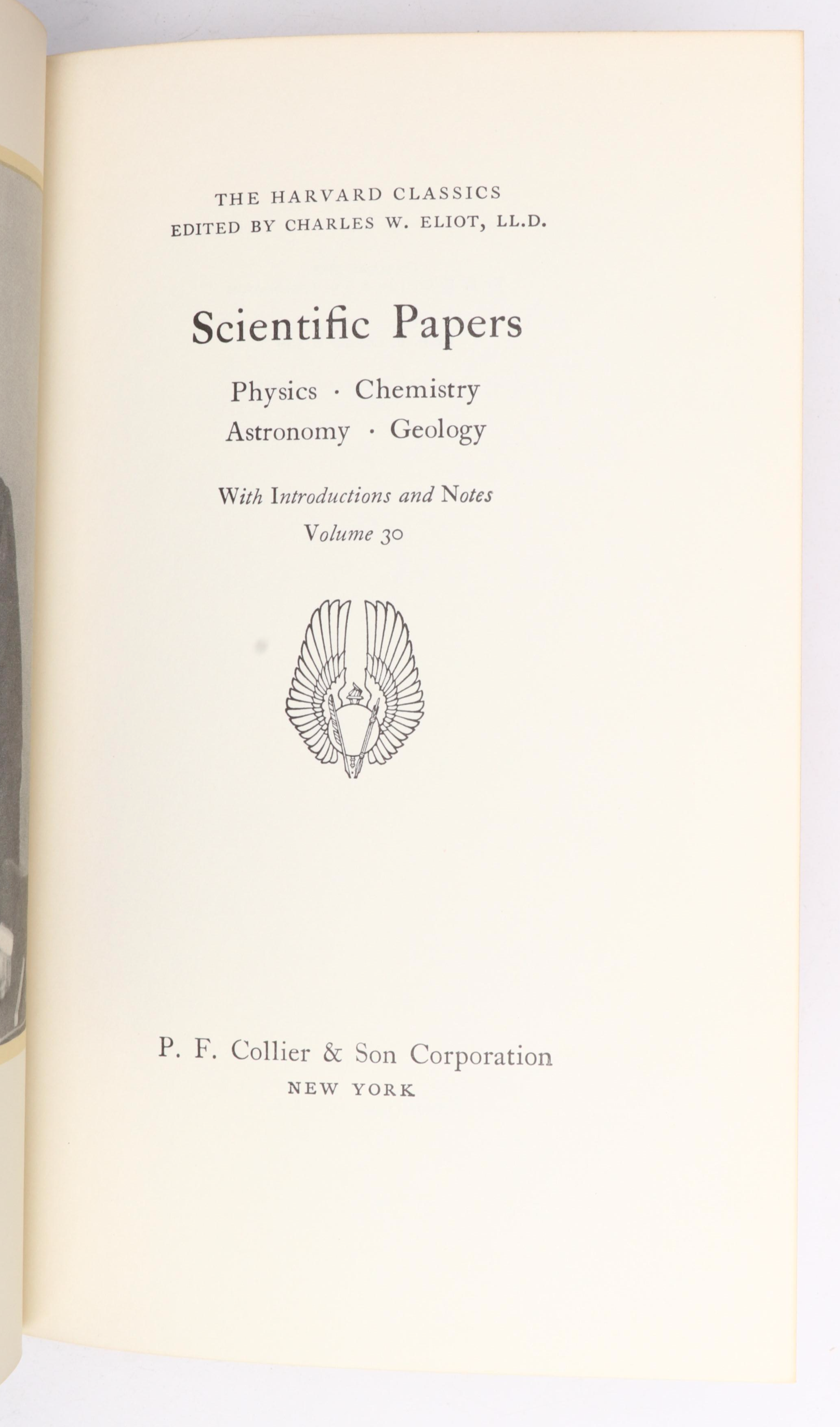 Edition Deluxe "The Harvard Classics" Complete Set Edited by Charles W. Eliot