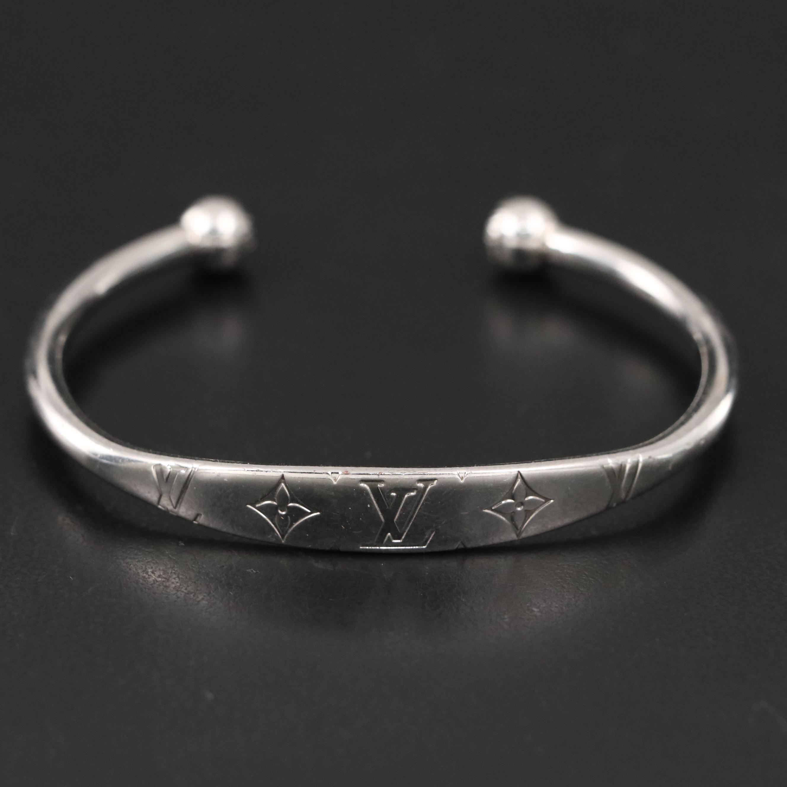 Louis Vuitton Monogram Jonc Cuff Bracelet