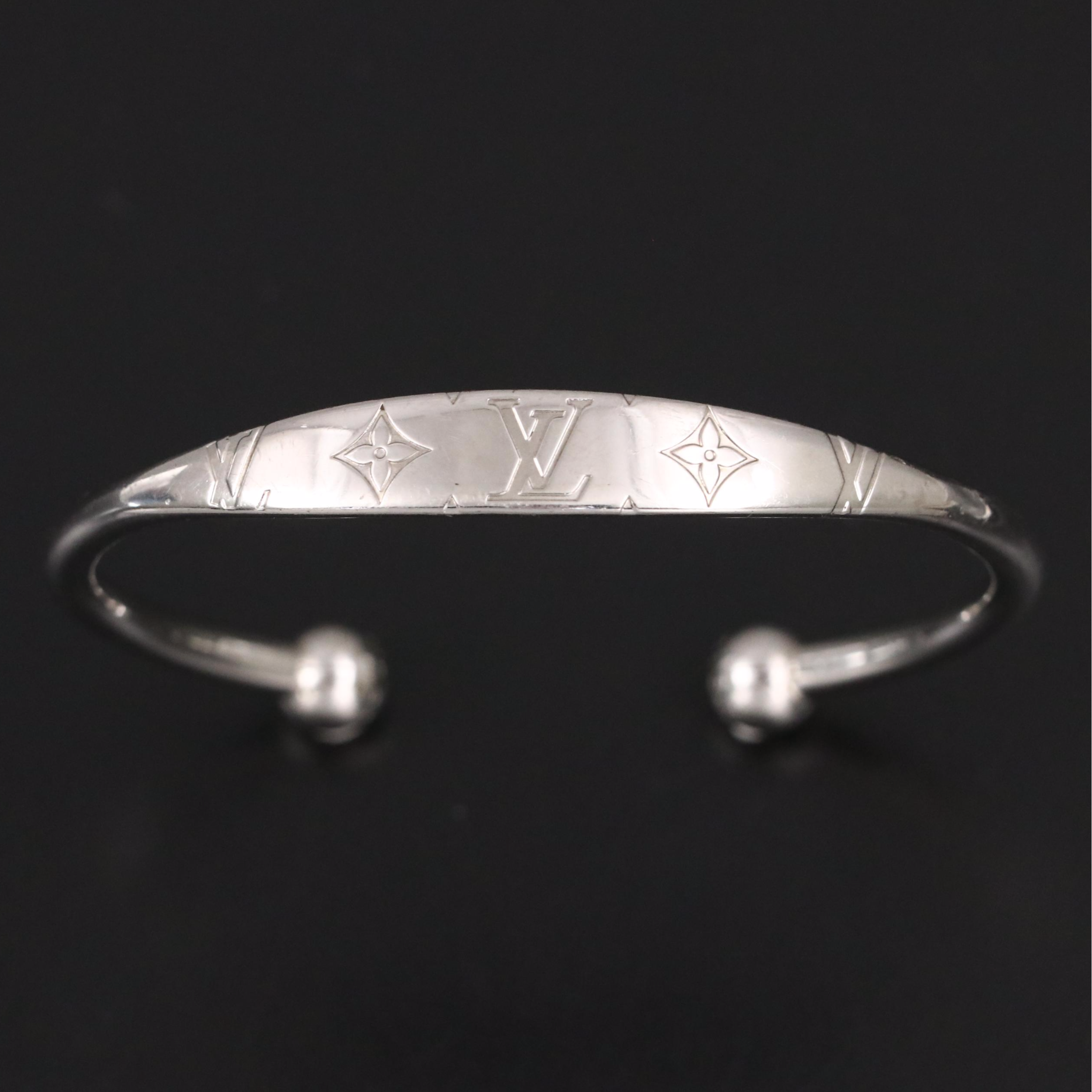 Louis Vuitton Monogram Jonc Cuff Bracelet