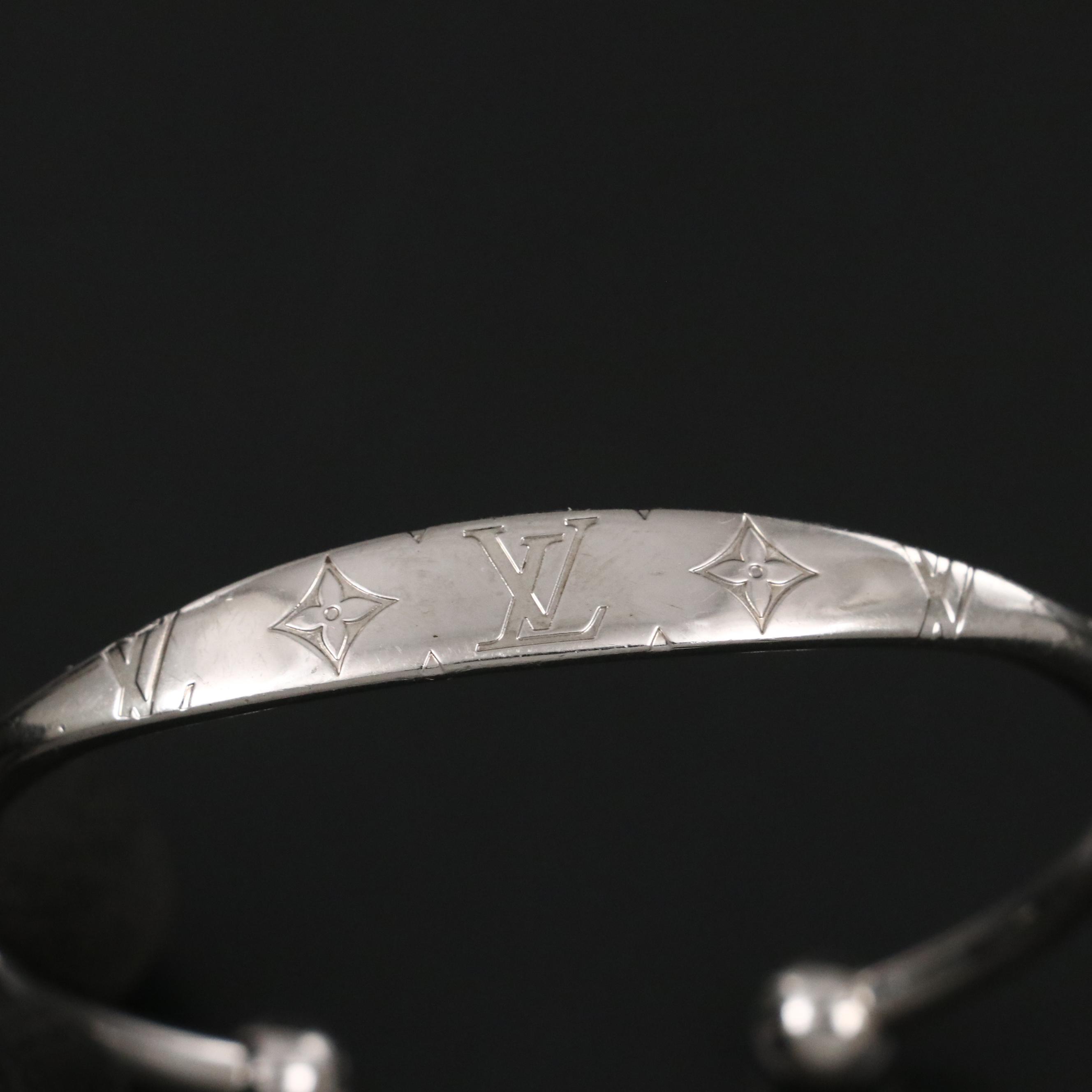 Louis Vuitton Monogram Jonc Cuff Bracelet