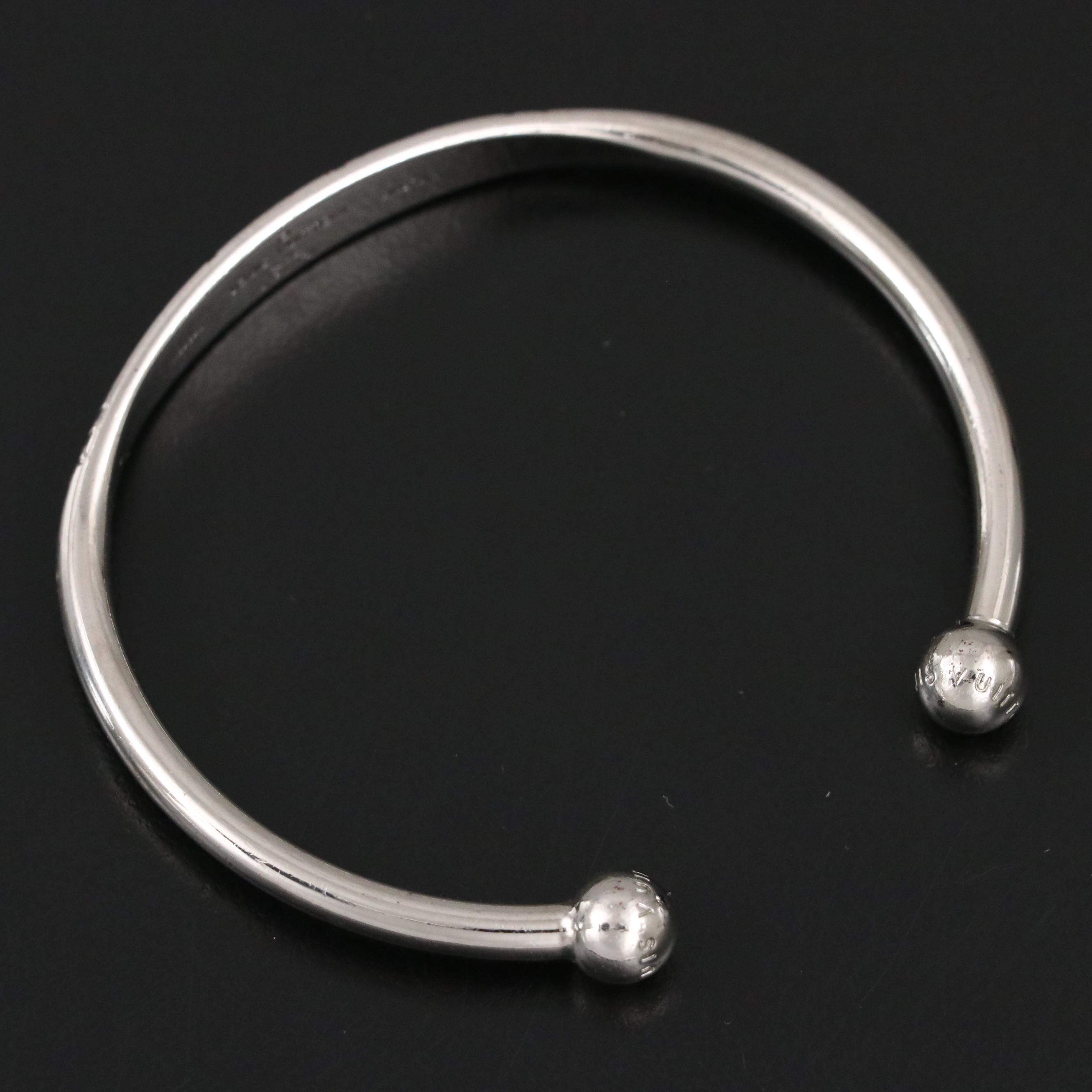 Louis Vuitton Monogram Jonc Cuff Bracelet