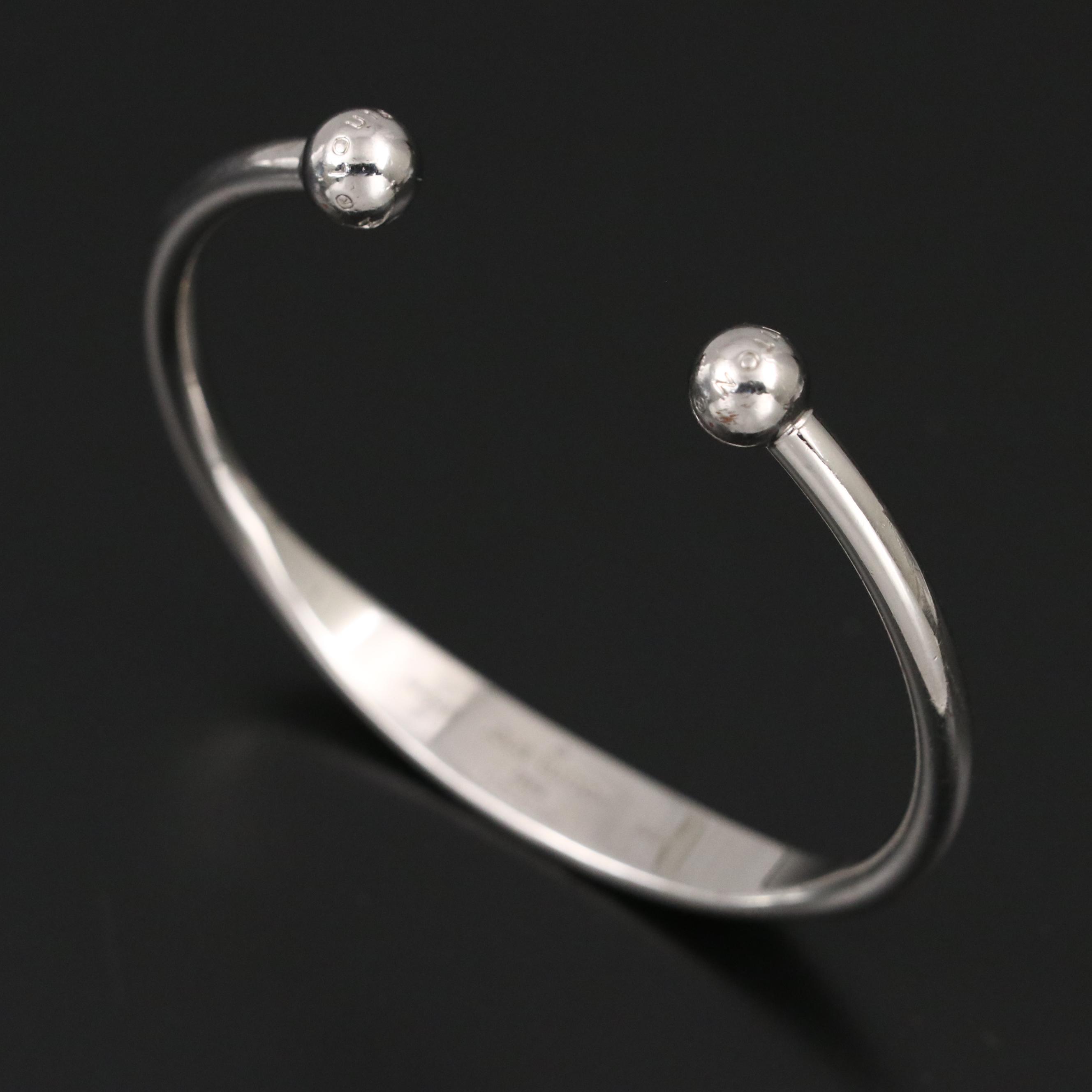 Louis Vuitton Monogram Jonc Cuff Bracelet