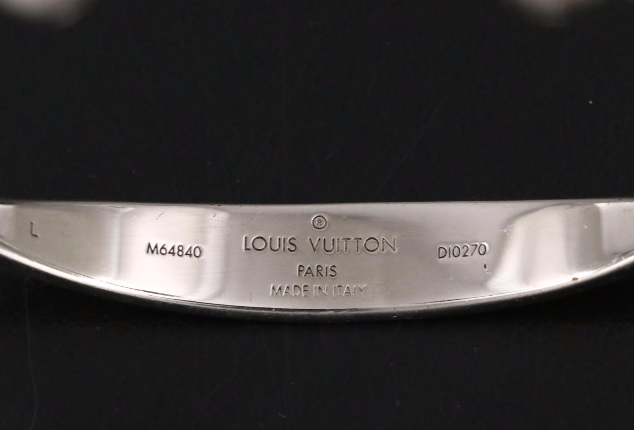 Louis Vuitton Monogram Jonc Cuff Bracelet