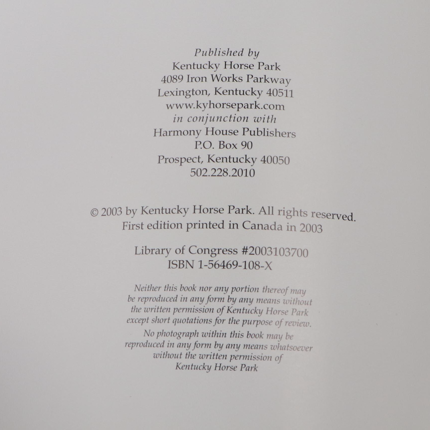 First Canadian Edition "All the Queens Horses" by Patricia Conner and More Books