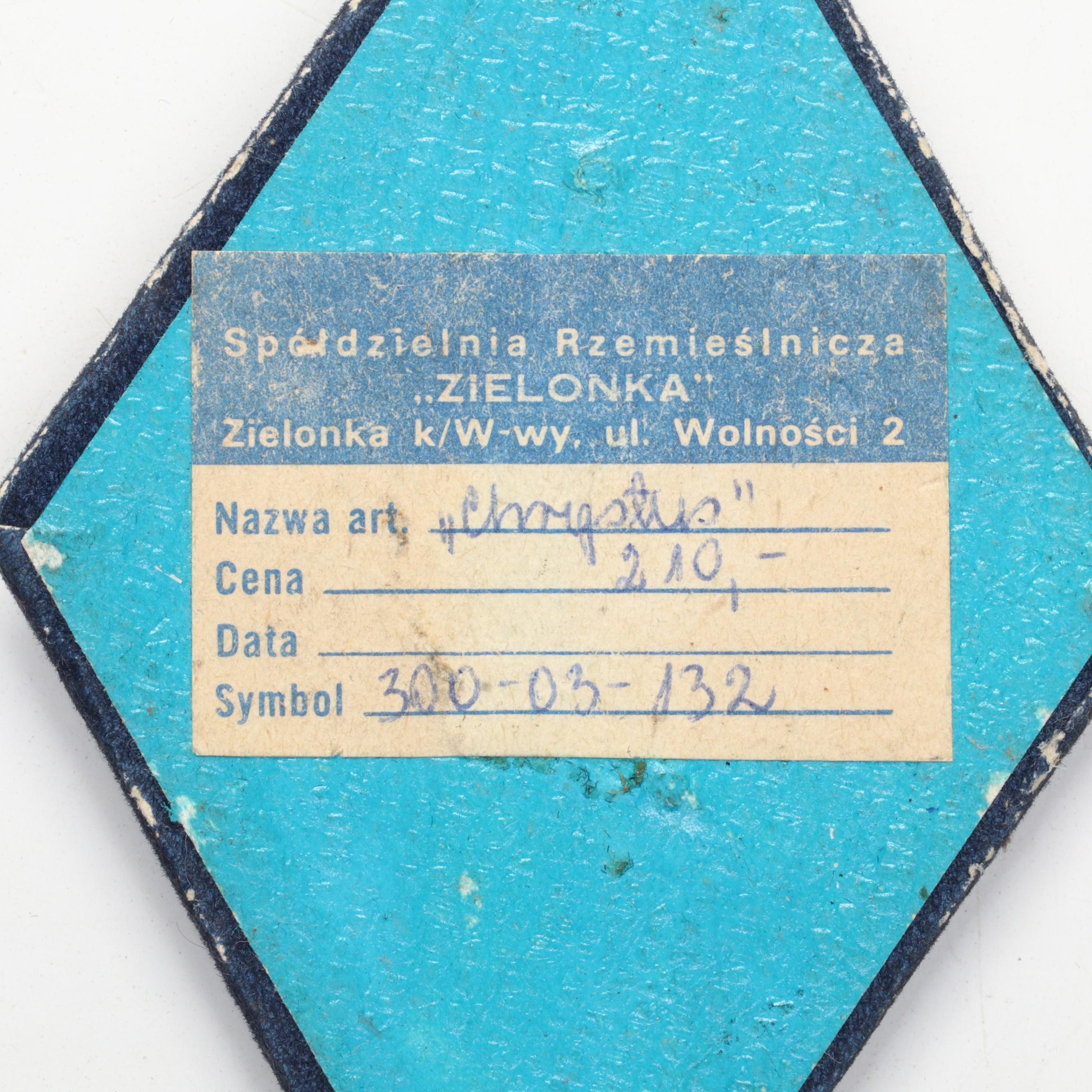 Spółdzielnia Rzemieślnicza Zielonka Cast Metal and Other Crucifix