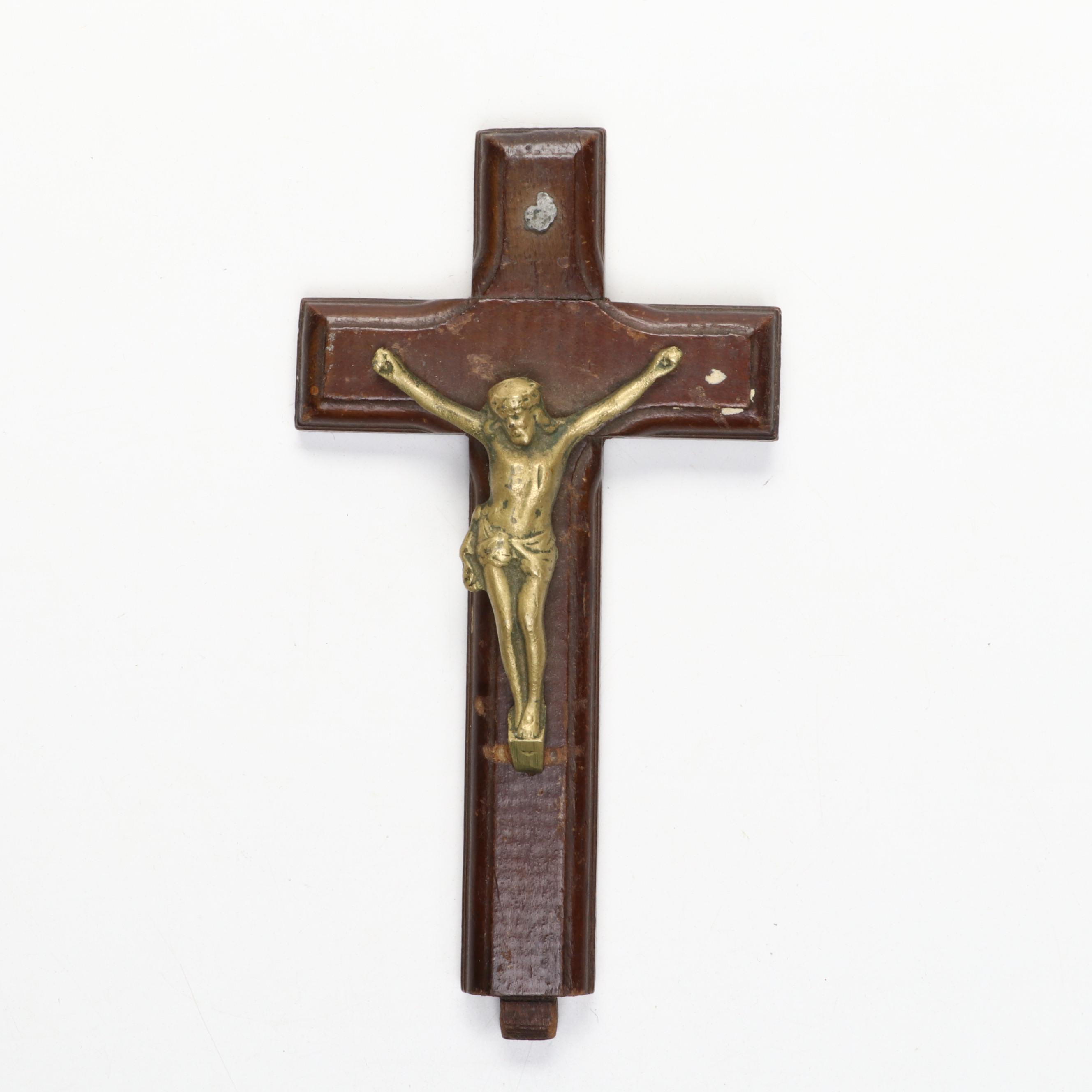 Spółdzielnia Rzemieślnicza Zielonka Cast Metal and Other Crucifix