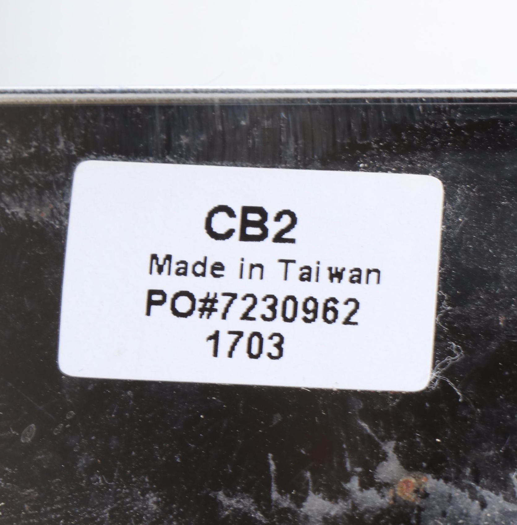 Modernist Chrome and Glass Five-Tier Wall-Mount Shelf