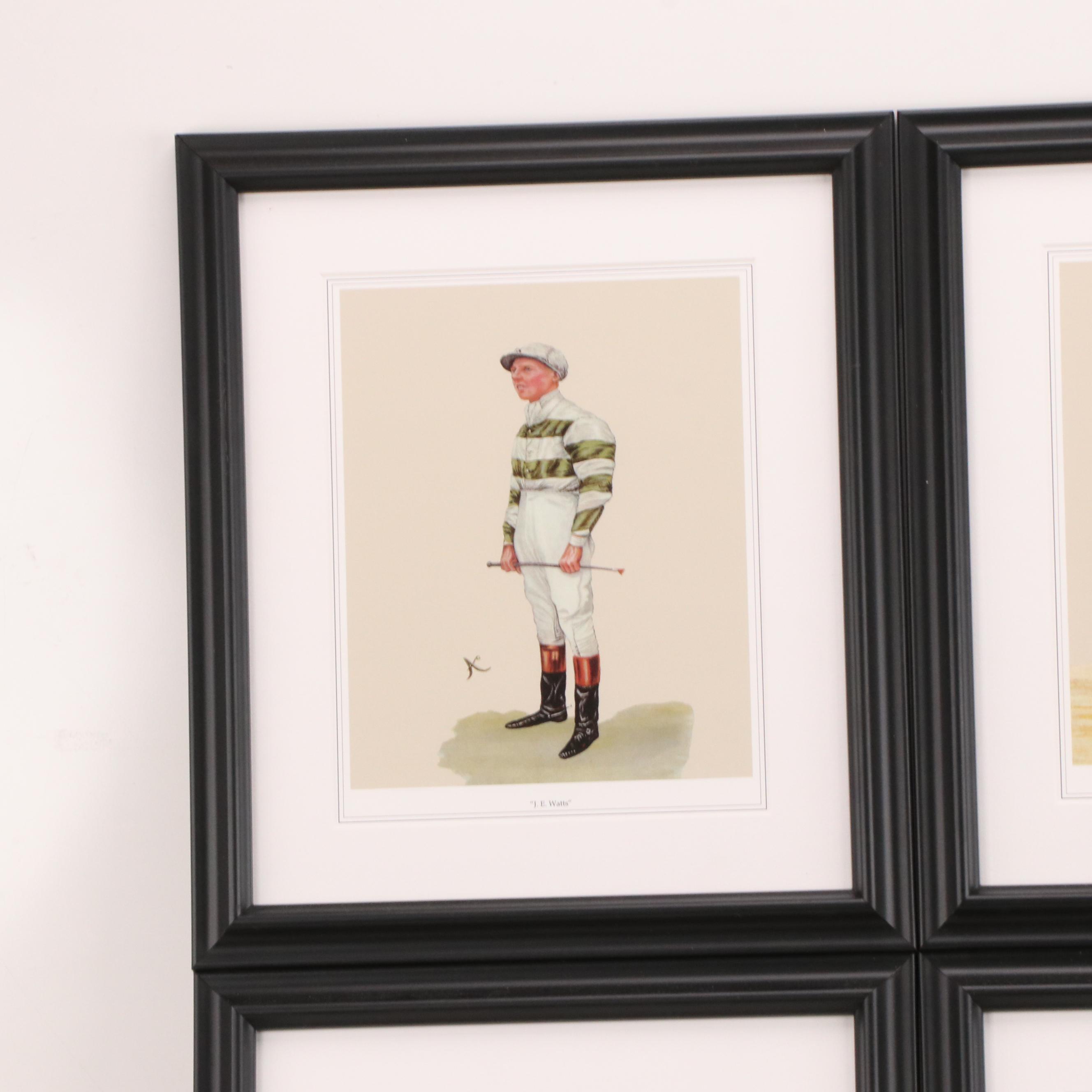 Giclées After Vanity Fair Jockey "Spy Cartoons"