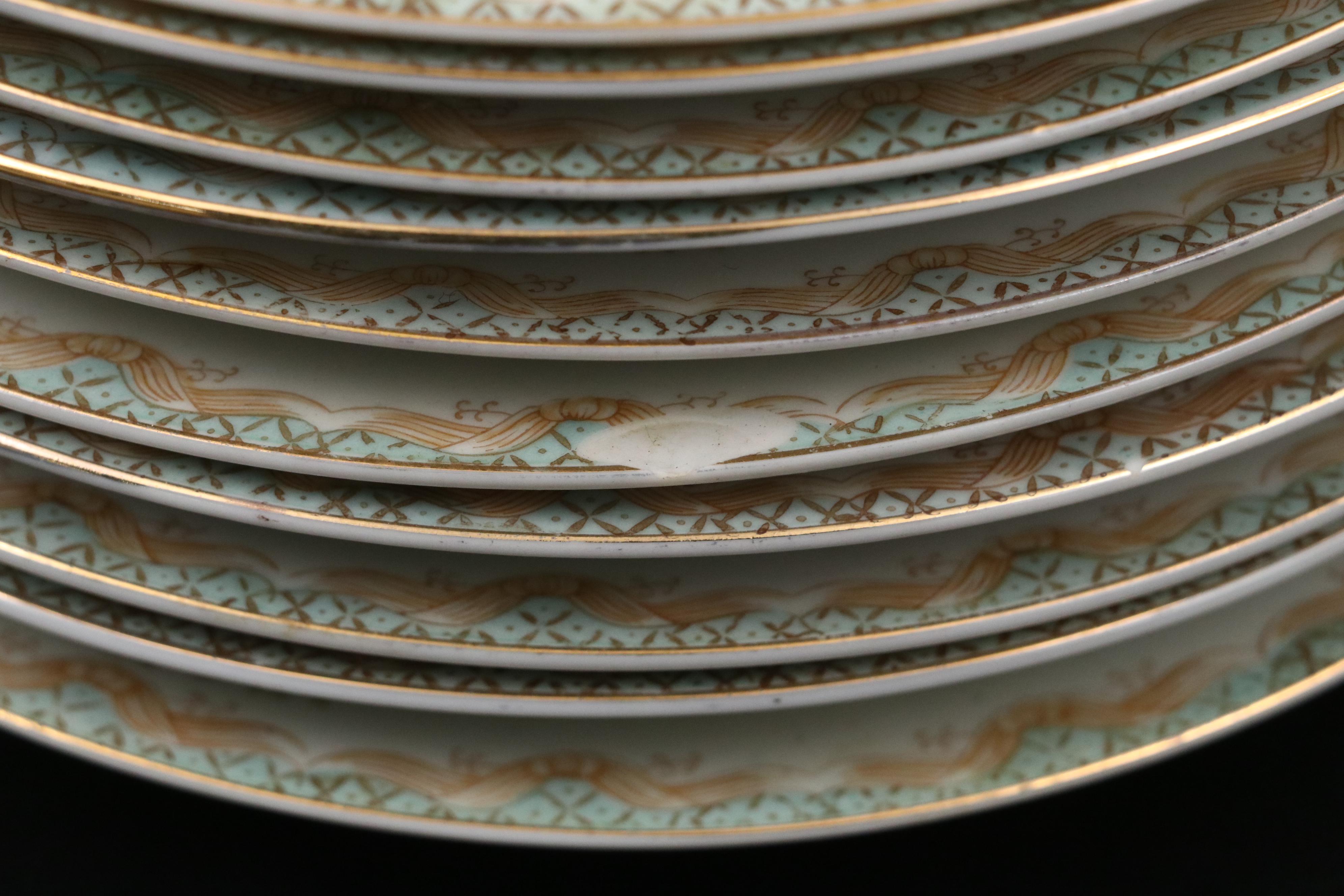 Fred Roberts Floral Motif Ceramic Dinner Plates, Salad Plates and More