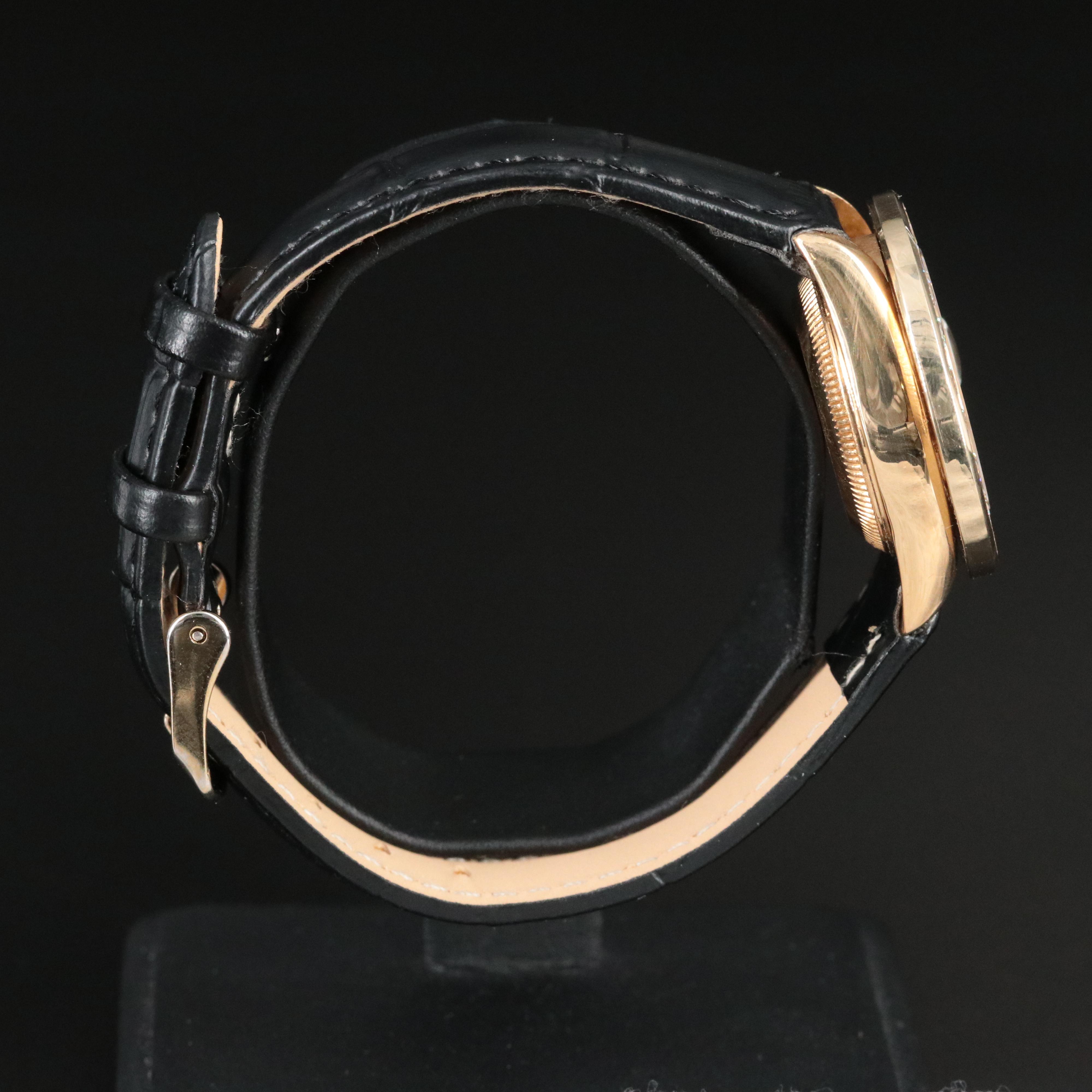 1985 Rolex 2.53 CTW Diamond Custom Bezel and Dial Datejust Watch